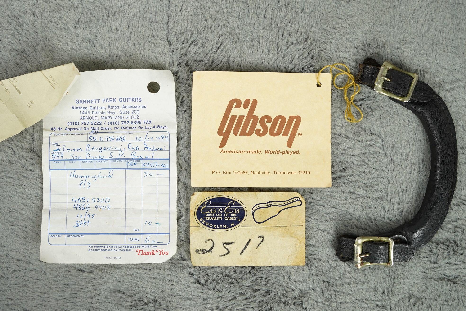 1955 Gibson J-200, Sunburst + OHSC - Image 6