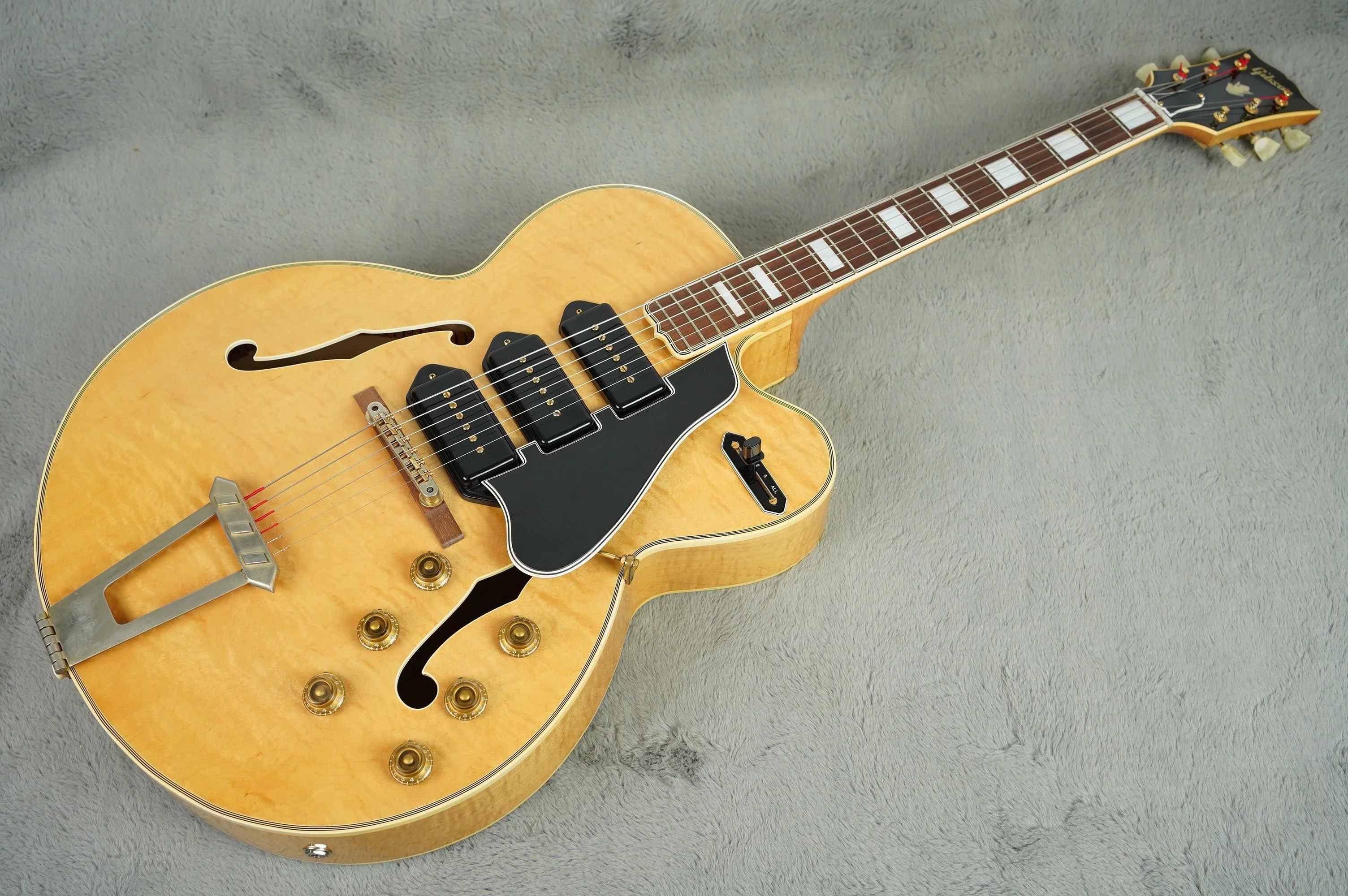 1956 Gibson ES-5N Switchmaster Blonde near MINT! + OHSC + Tags + Candy! - Image 23