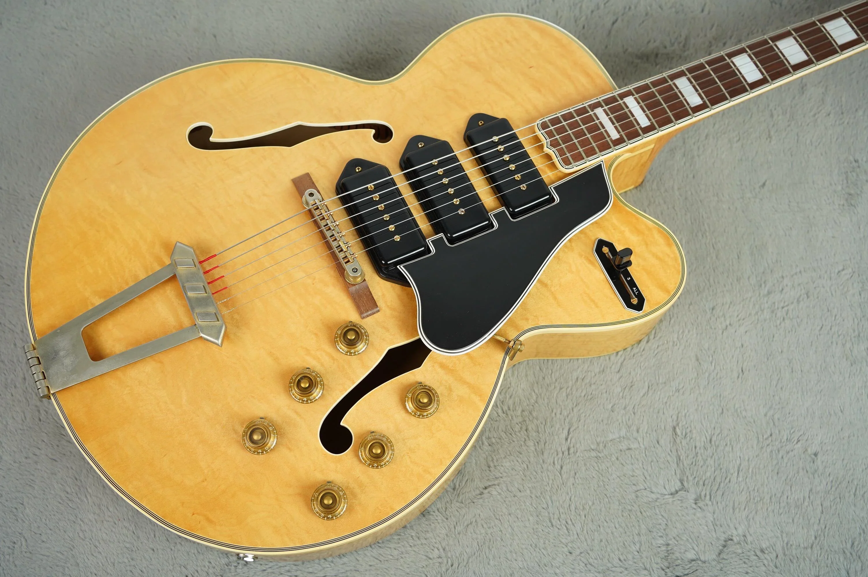 1956 Gibson ES-5N Switchmaster Blonde near MINT! + OHSC + Tags + Candy! - Image 24
