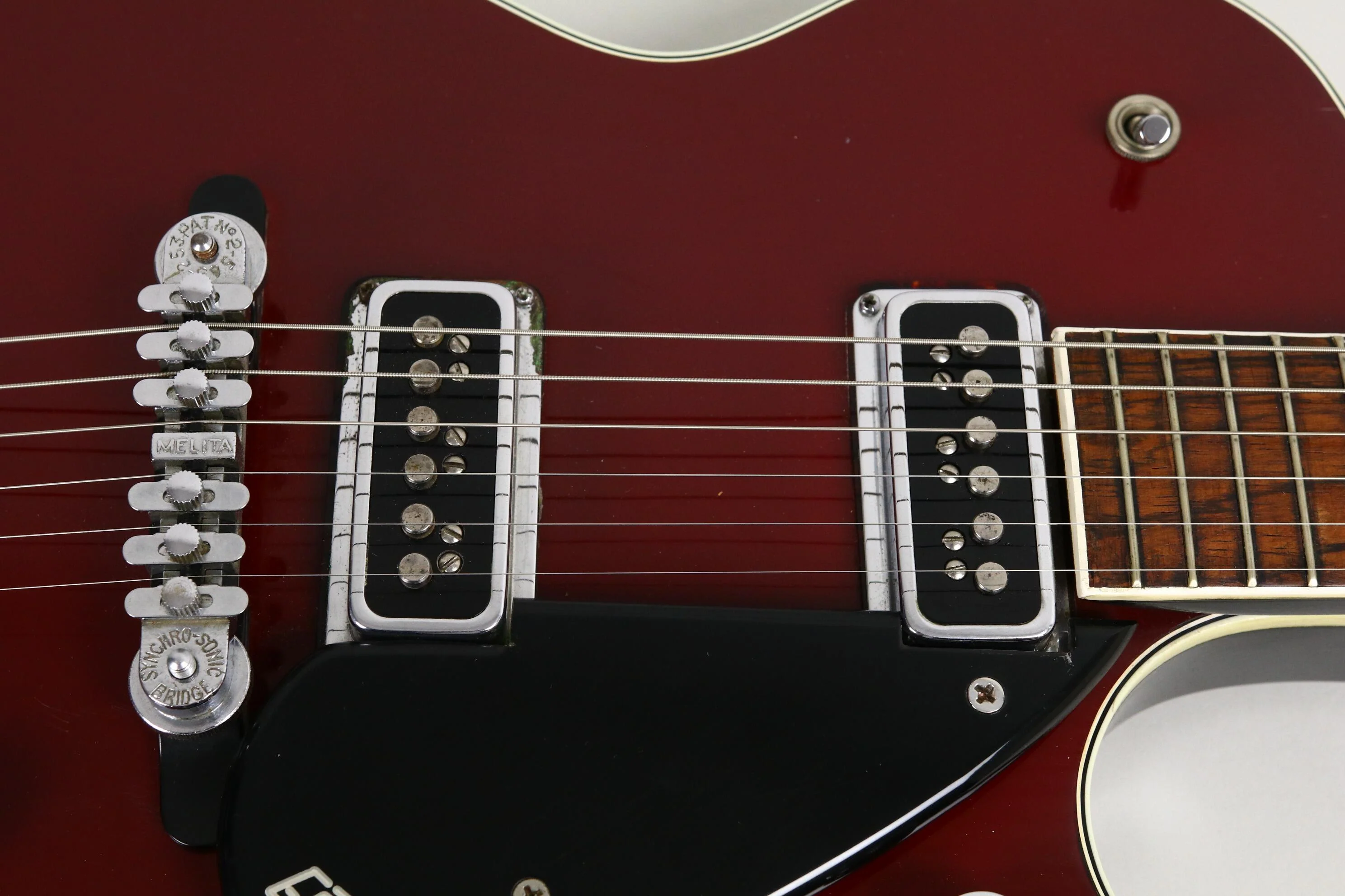 1956 Gretsch 6131 Jet Firebird, Firebird Red + OHSC - Image 19