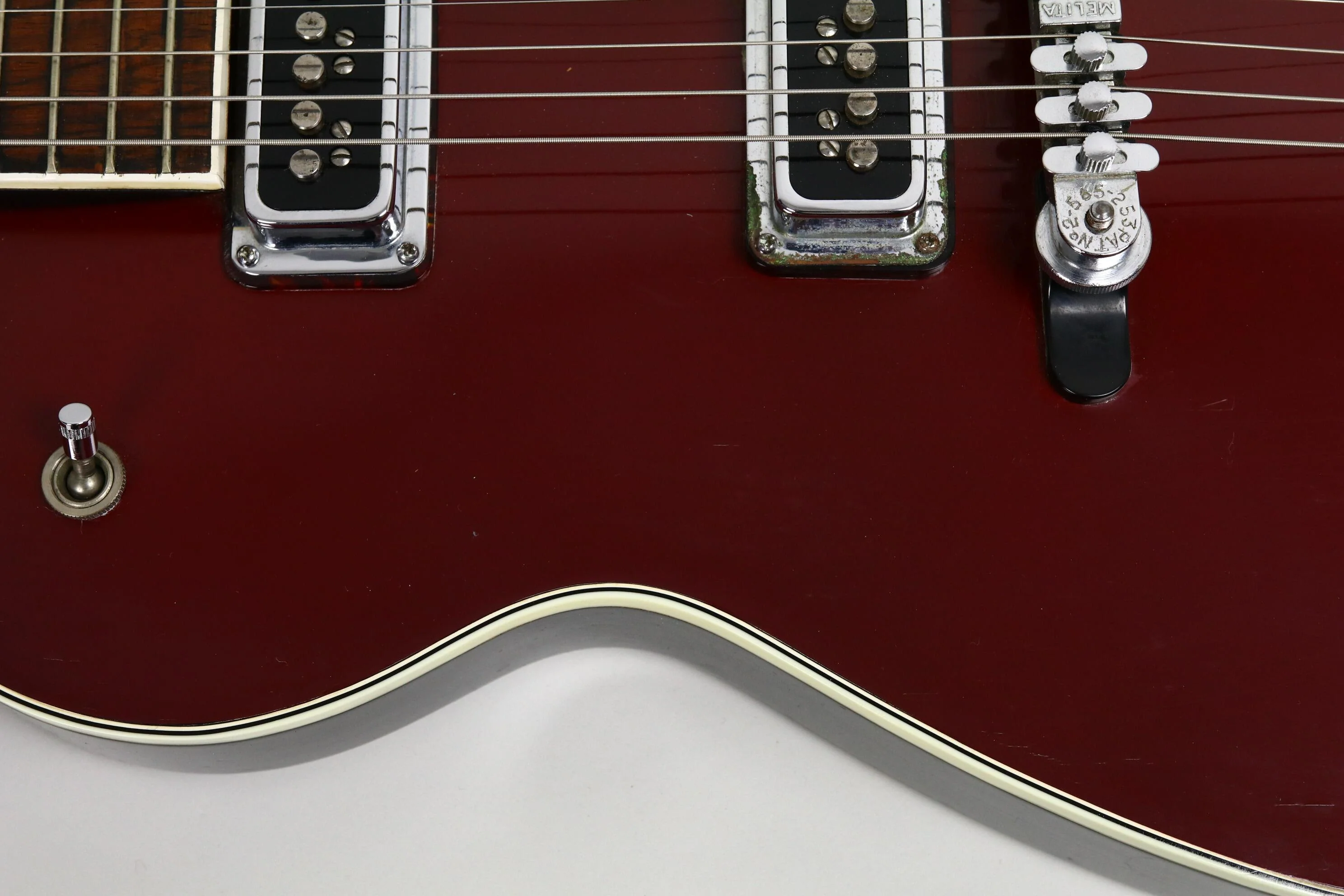 1956 Gretsch 6131 Jet Firebird, Firebird Red + OHSC - Image 37