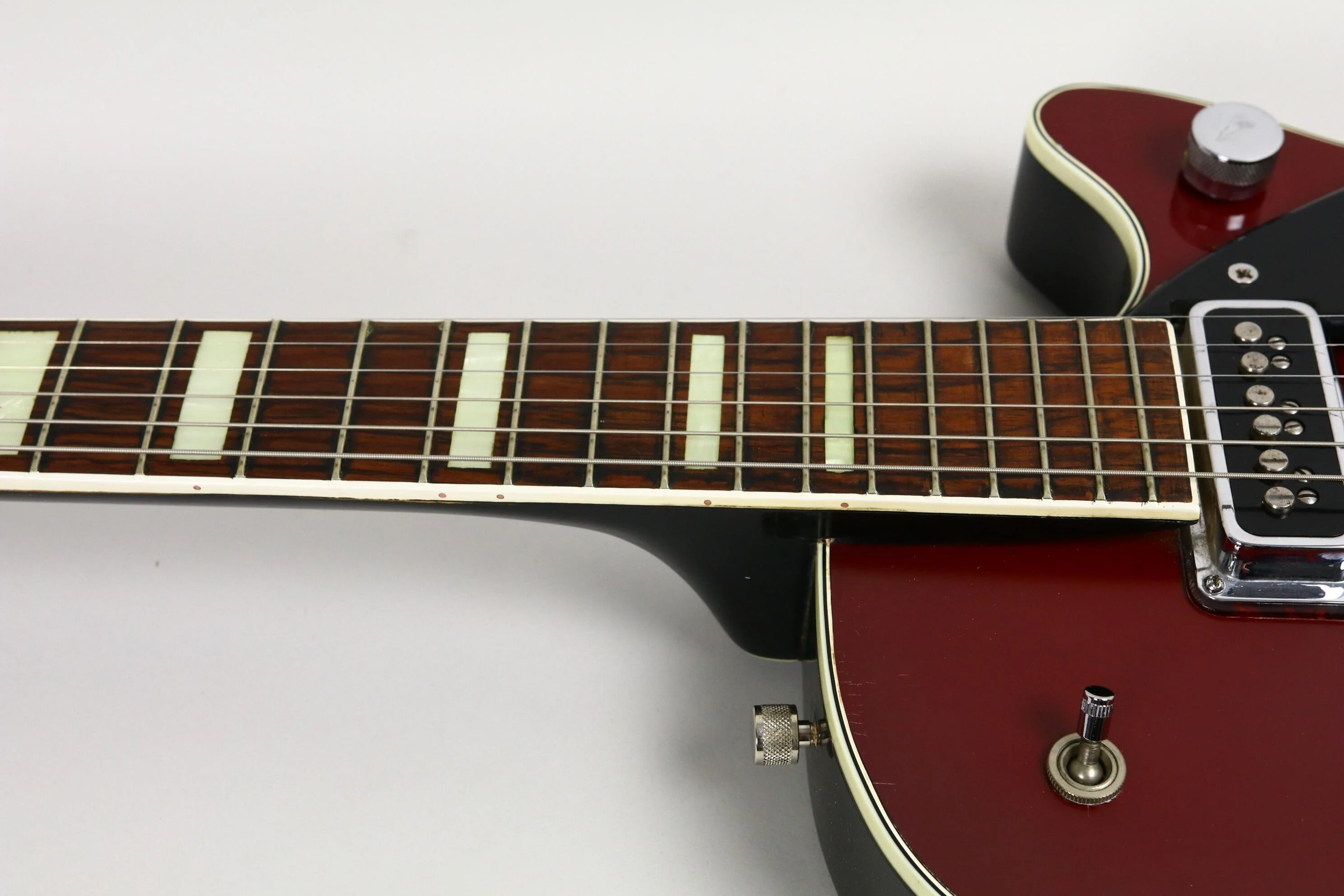 1956 Gretsch 6131 Jet Firebird, Firebird Red + OHSC - Image 45