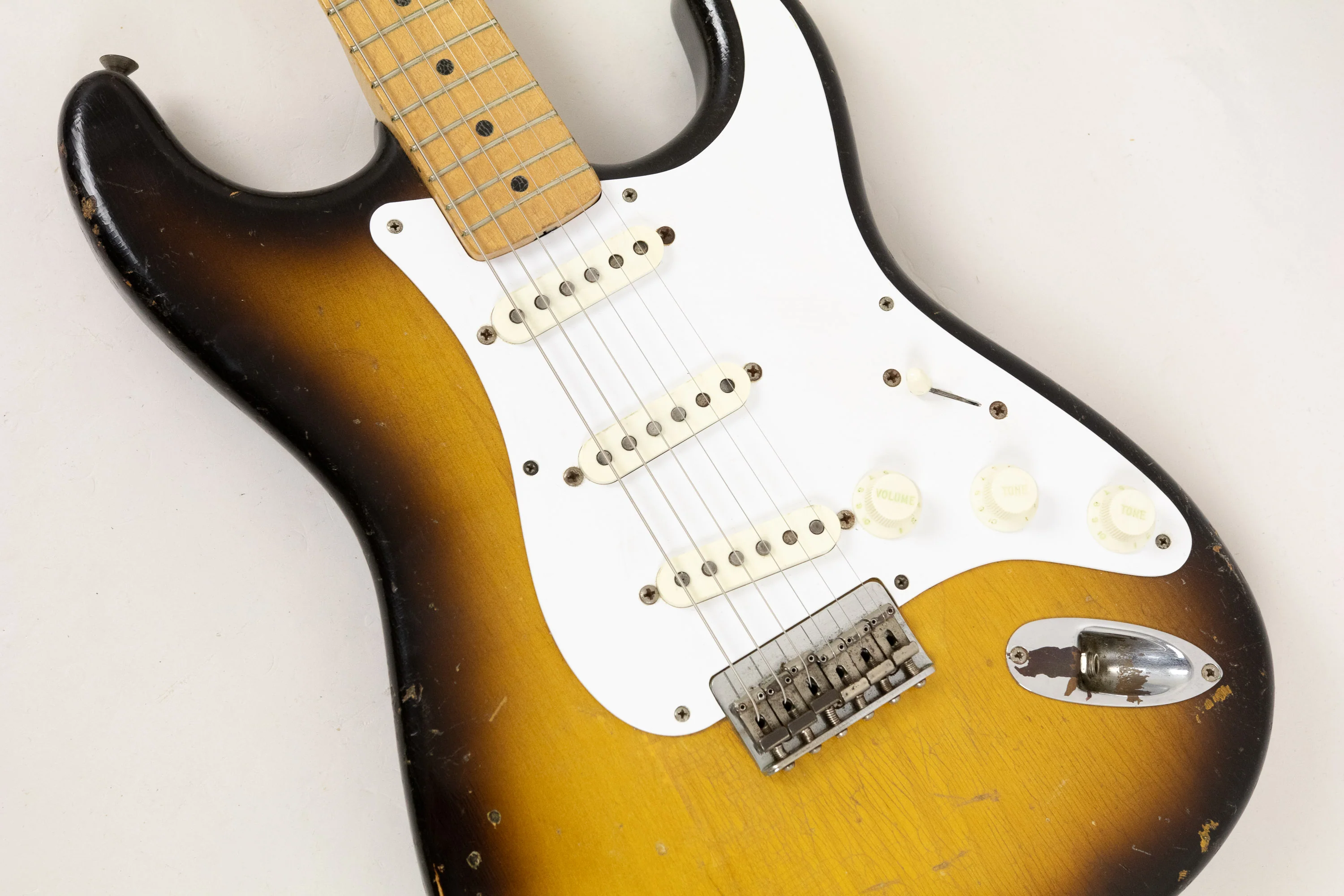 1957/'58 Fender Stratocaster, Hardtail, Sunburst - Image 21