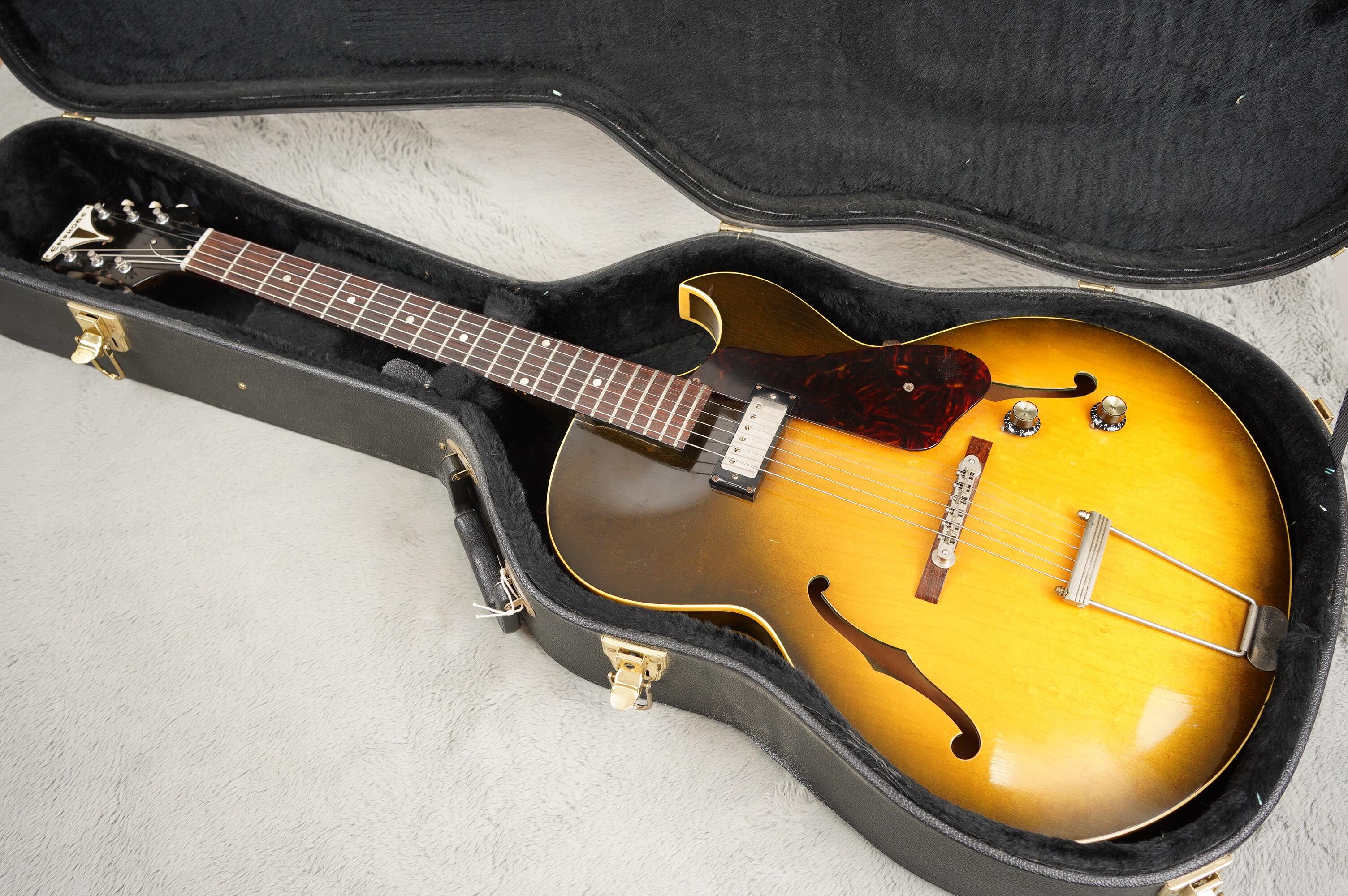1961 Epiphone Sorrento E452T, Royal Olive - Image 3