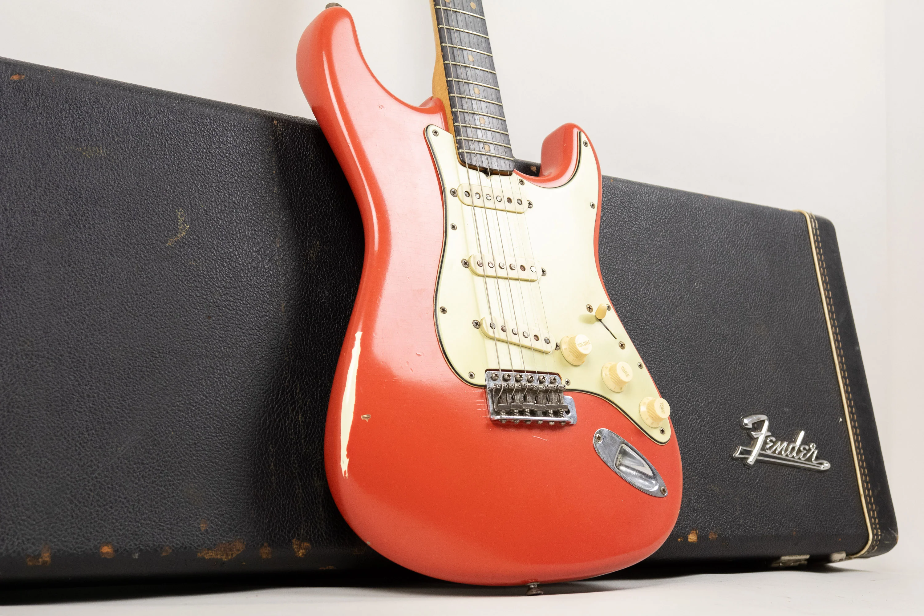 1962 Fender Stratocaster, Fiesta Red Refin - Image 2