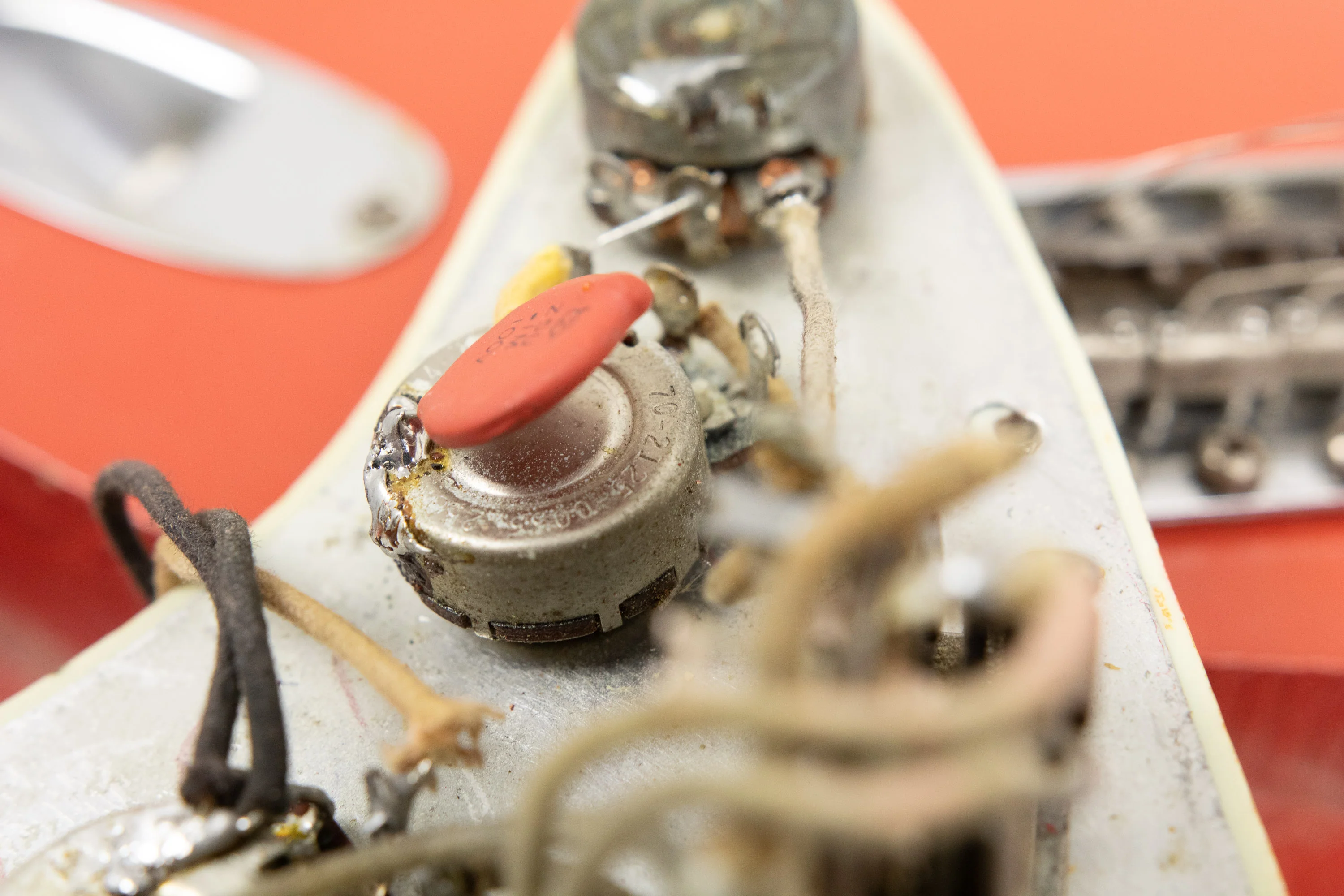 1962 Fender Stratocaster, Fiesta Red Refin - Image 38