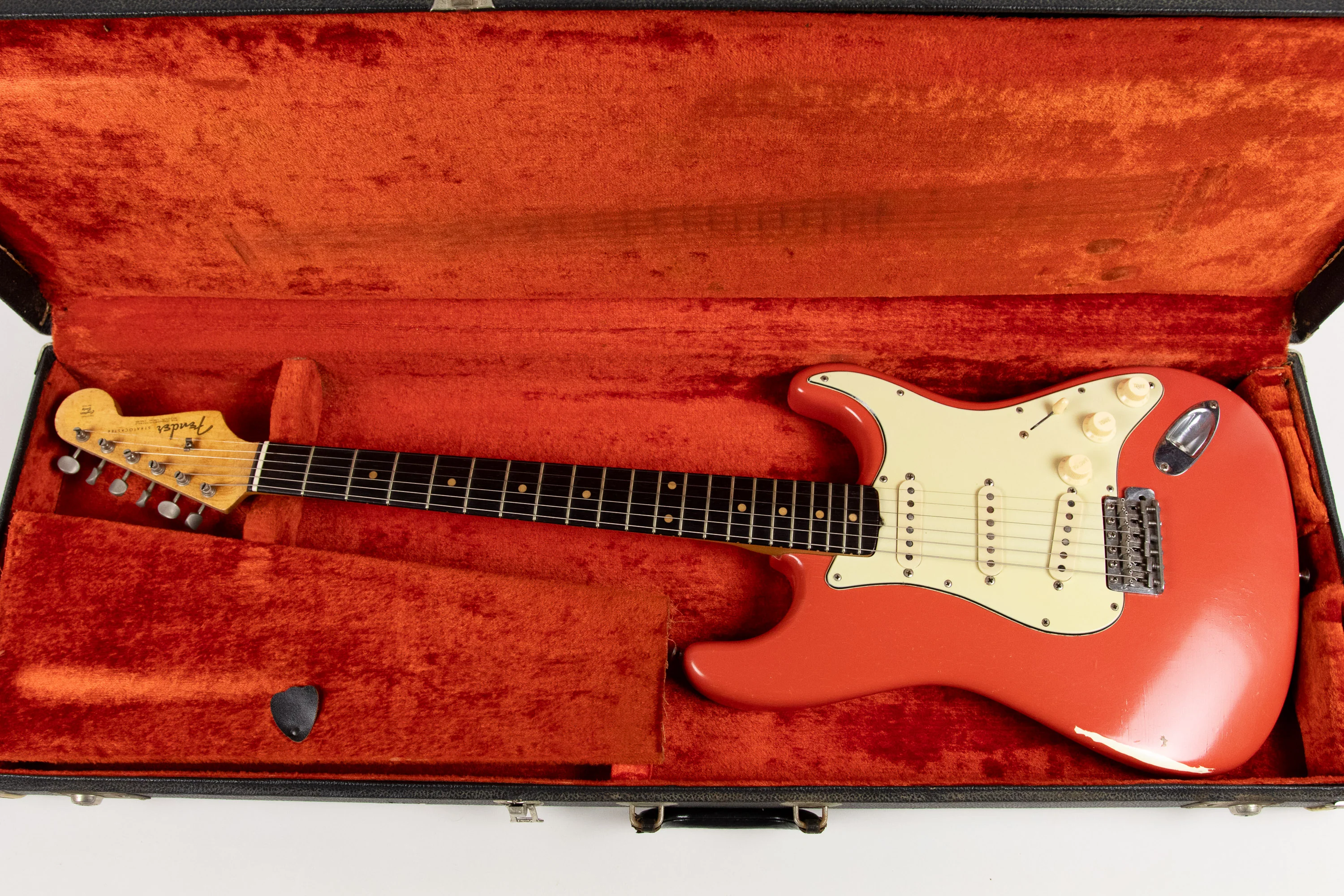 1962 Fender Stratocaster, Fiesta Red Refin - Image 9
