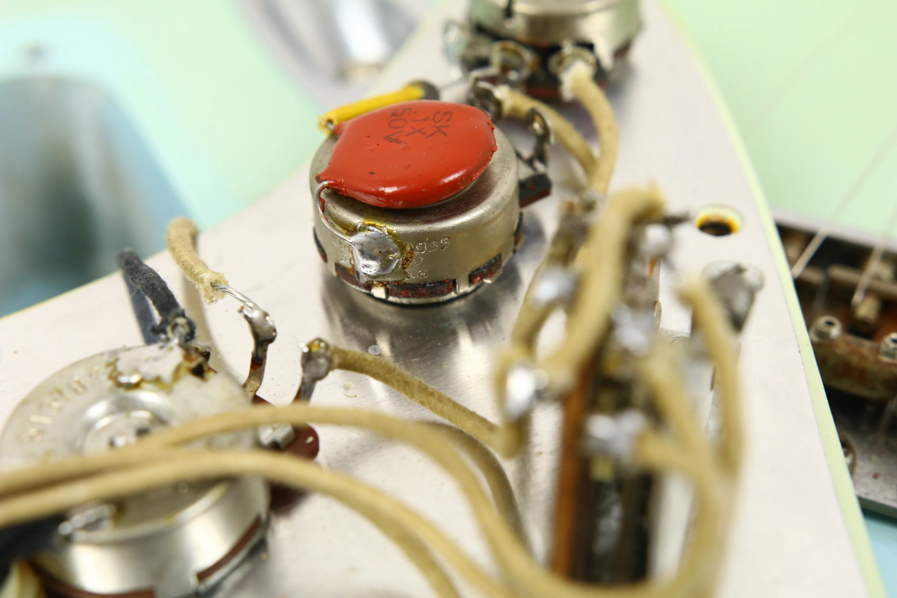 1962 Fender Stratocaster, Sonic Blue Refin - Image 28