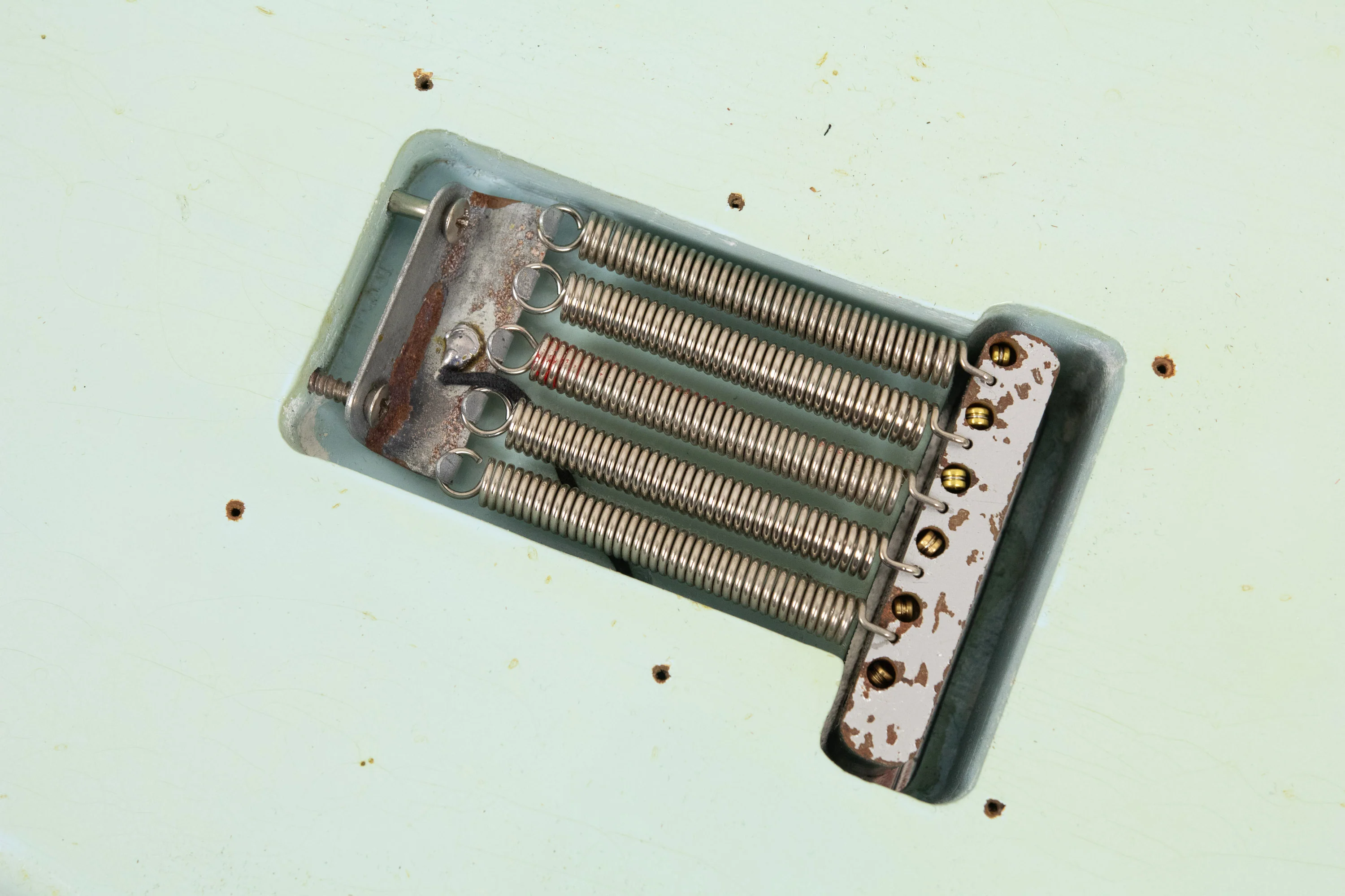 1962 Fender Stratocaster, Sonic Blue Refin - Image 37