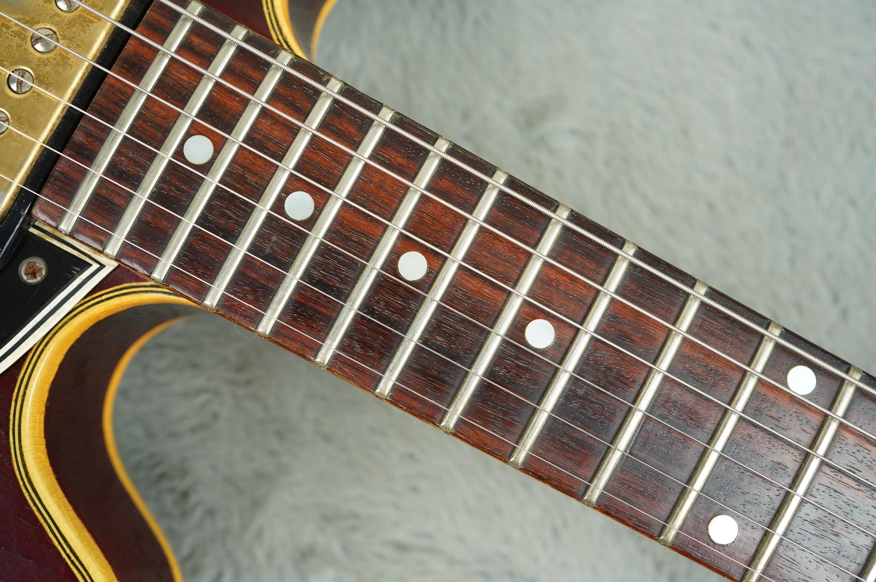1962 Gibson ES-345 reneck refin + HSC - Image 15