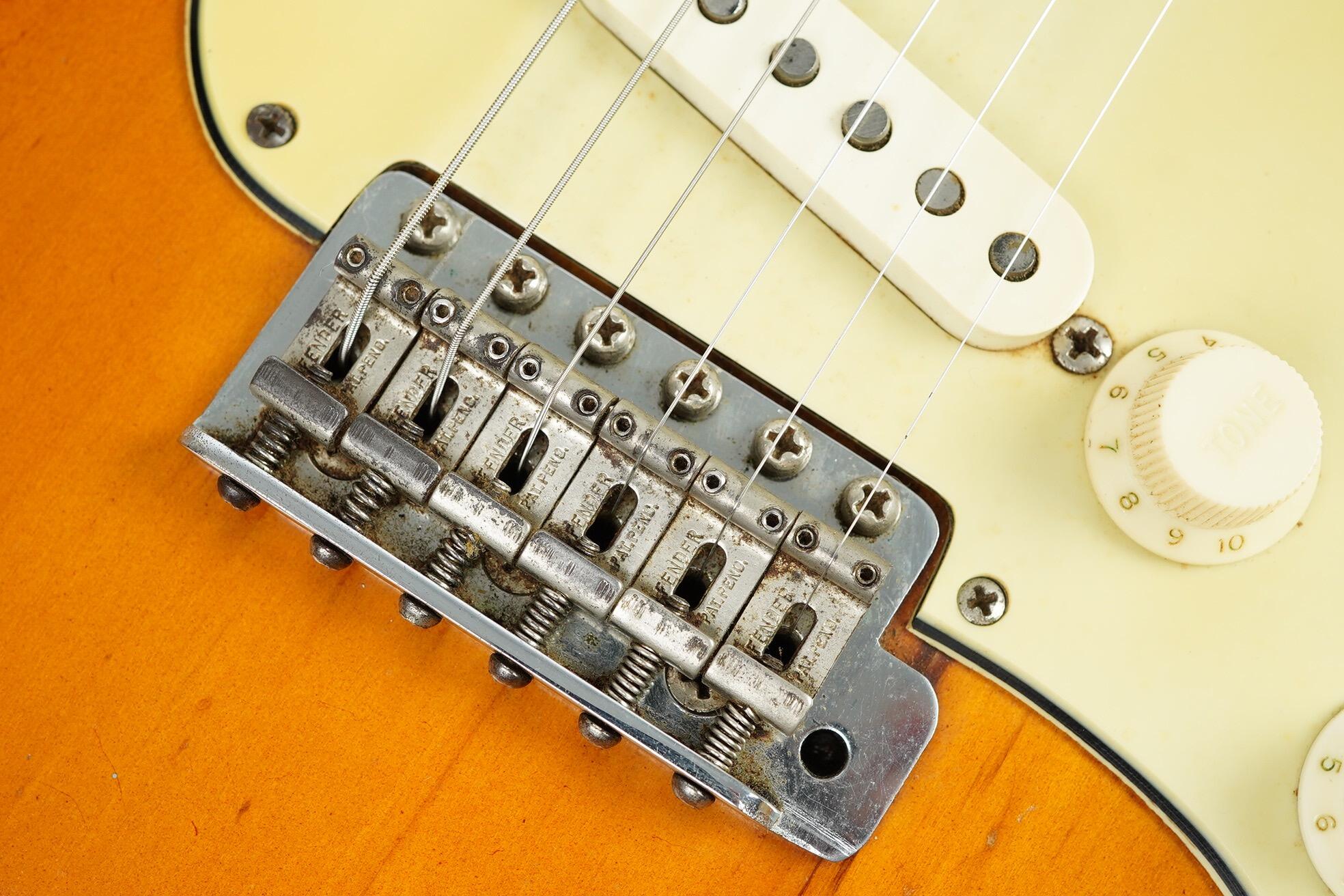 1963 Fender Stratocaster, Sunburst + OHSC - Image 14
