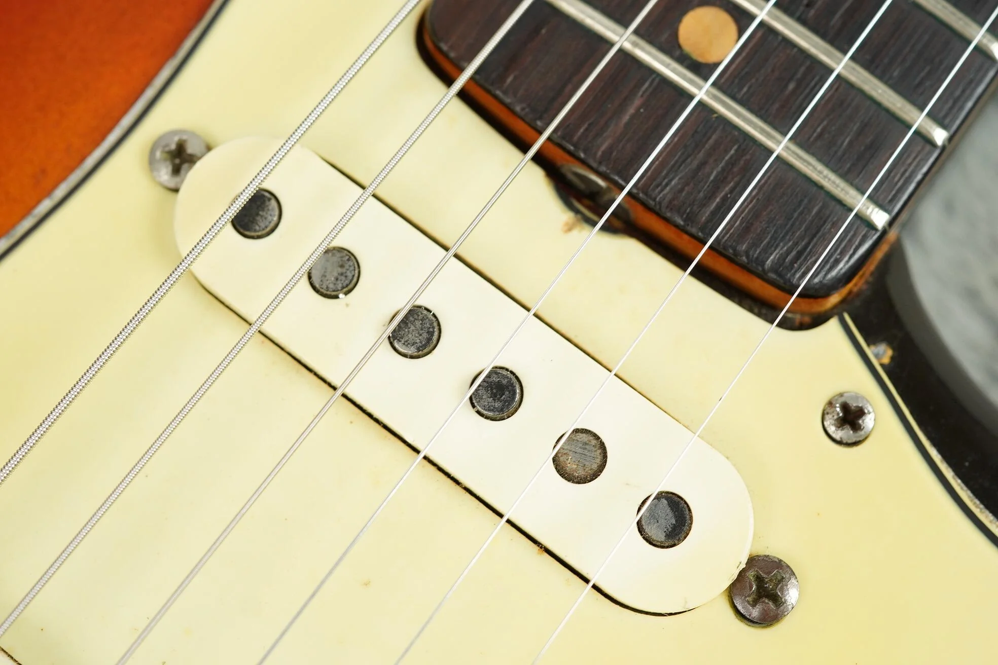 1963 Fender Stratocaster, Sunburst + OHSC - Image 17