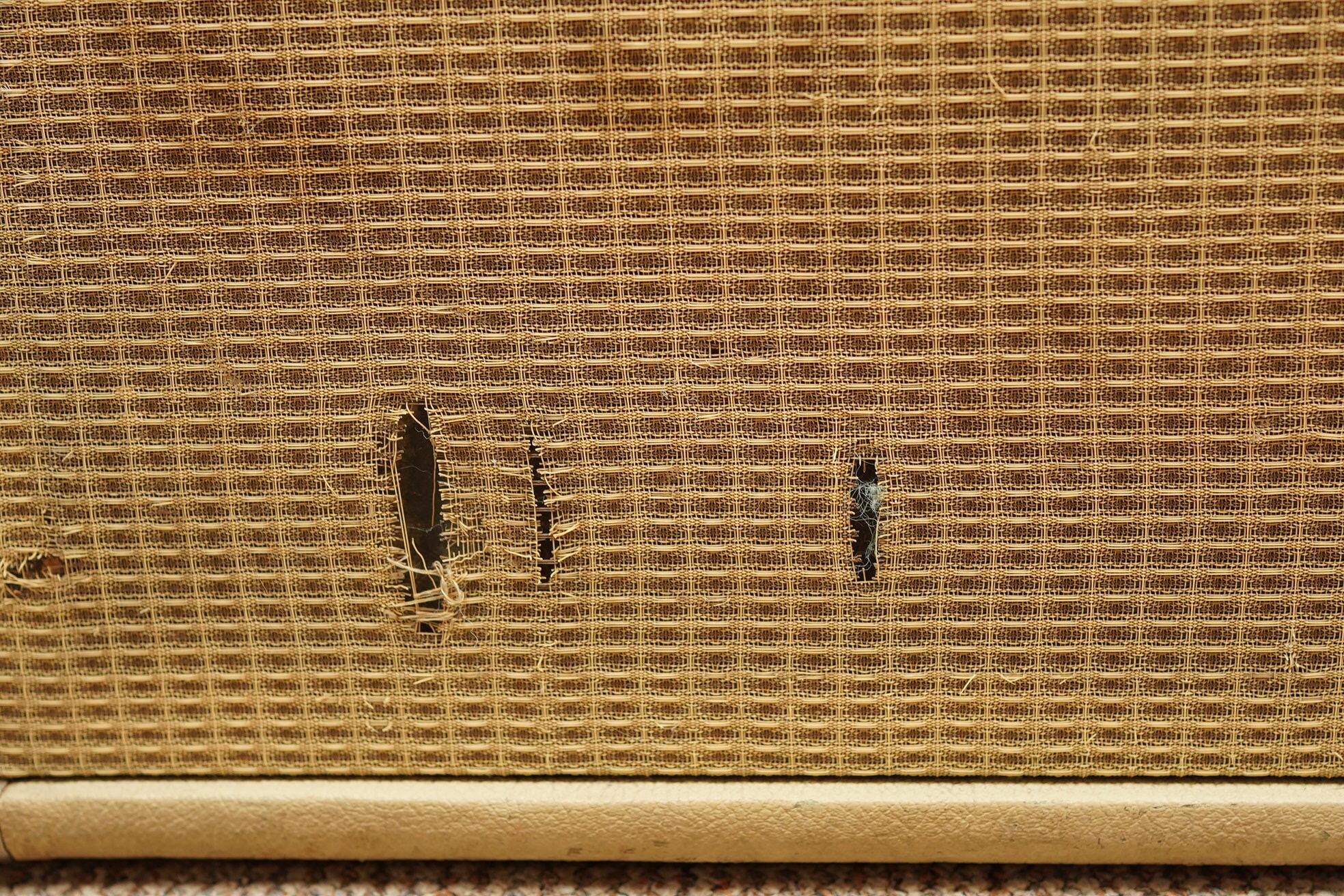 1963 Fender Tremolux Head + Cab, Blonde - Export version - Image 34