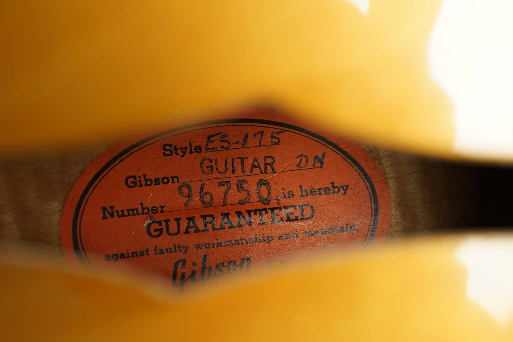 1963 Gibson ES-175 DN PAF's + OHSC - Image 38