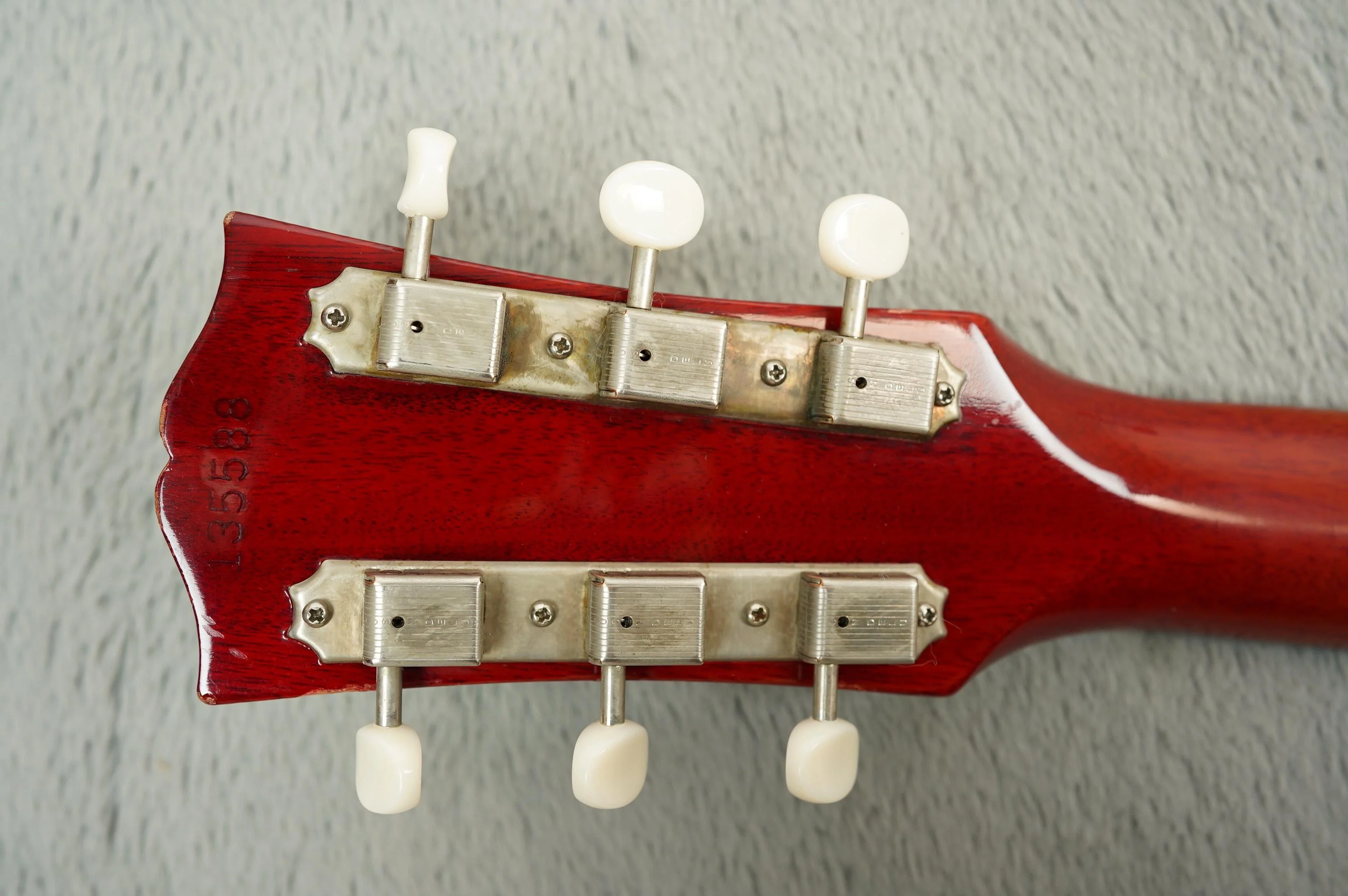 1963 Gibson SG Junior, Cherry + OSSC - Image 22