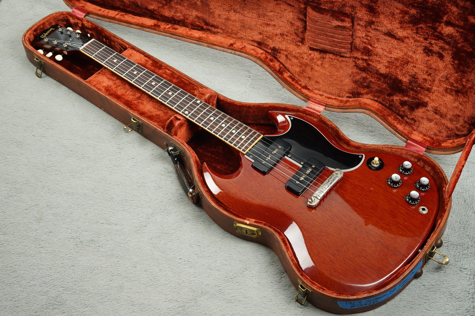 1963 Gibson SG Special, Cherry - Image 50