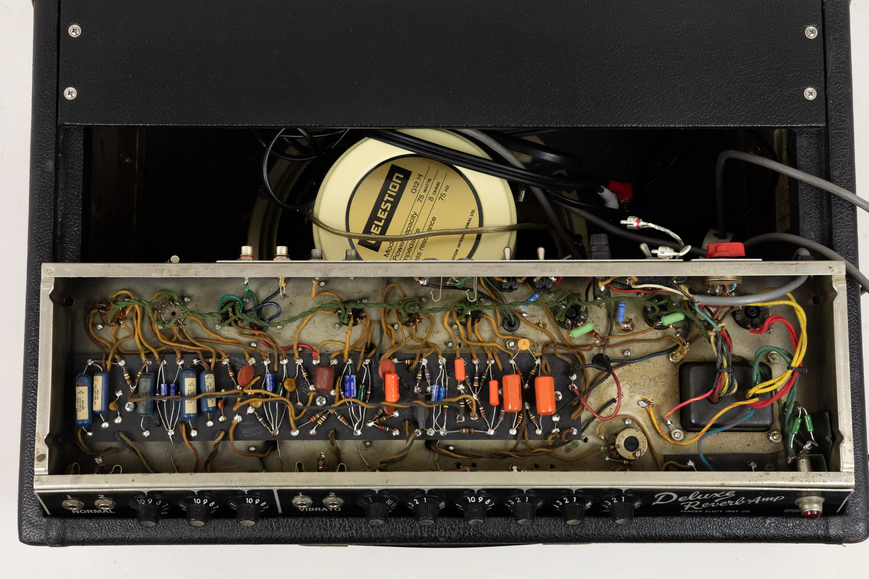1964 Fender Deluxe Reverb, Cesar Diaz Modified - Image 13