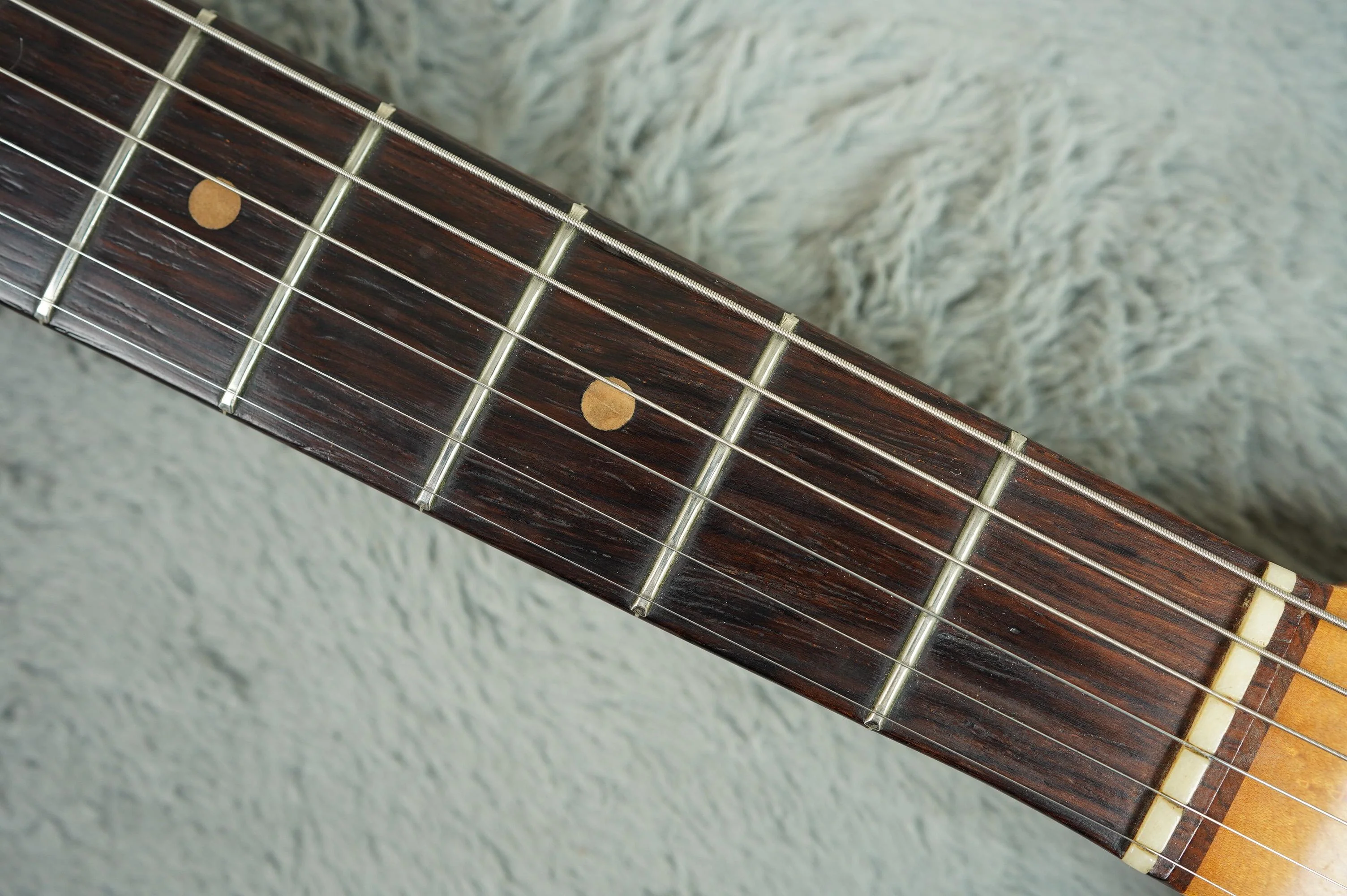 1964 Fender Duosonic, Translucent Red, Mahogany Body + OHSC - Image 17