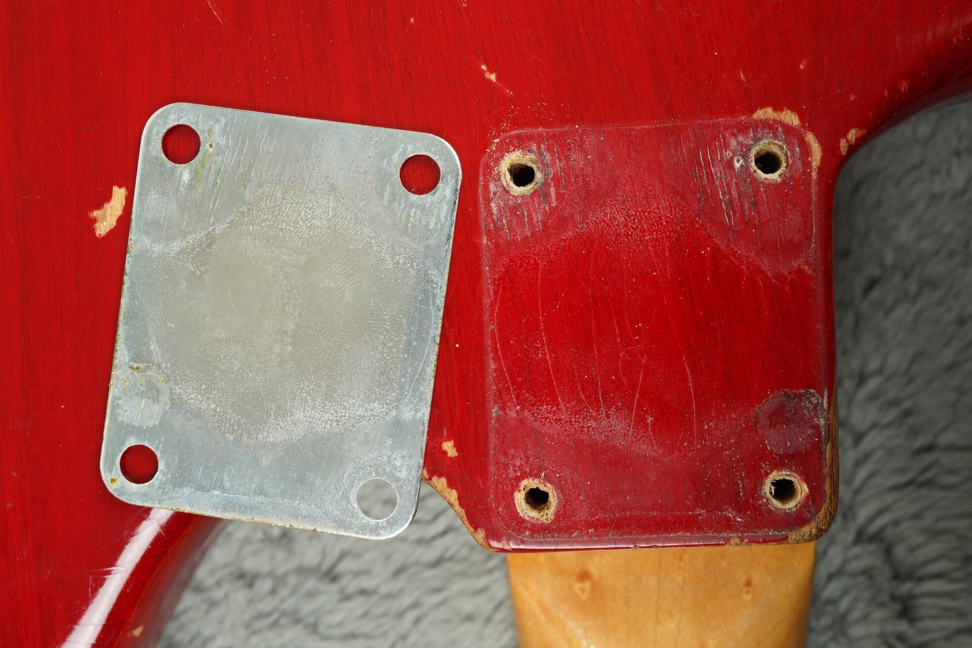 1964 Fender Duosonic, Translucent Red, Mahogany Body + OHSC - Image 31