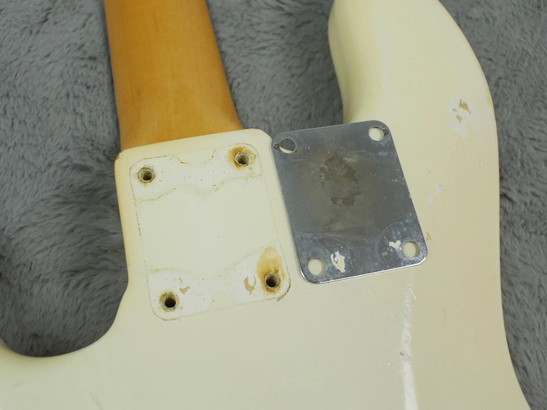 1964 Fender Jazz Bass Olympic White near MINT + OHSC - Image 37
