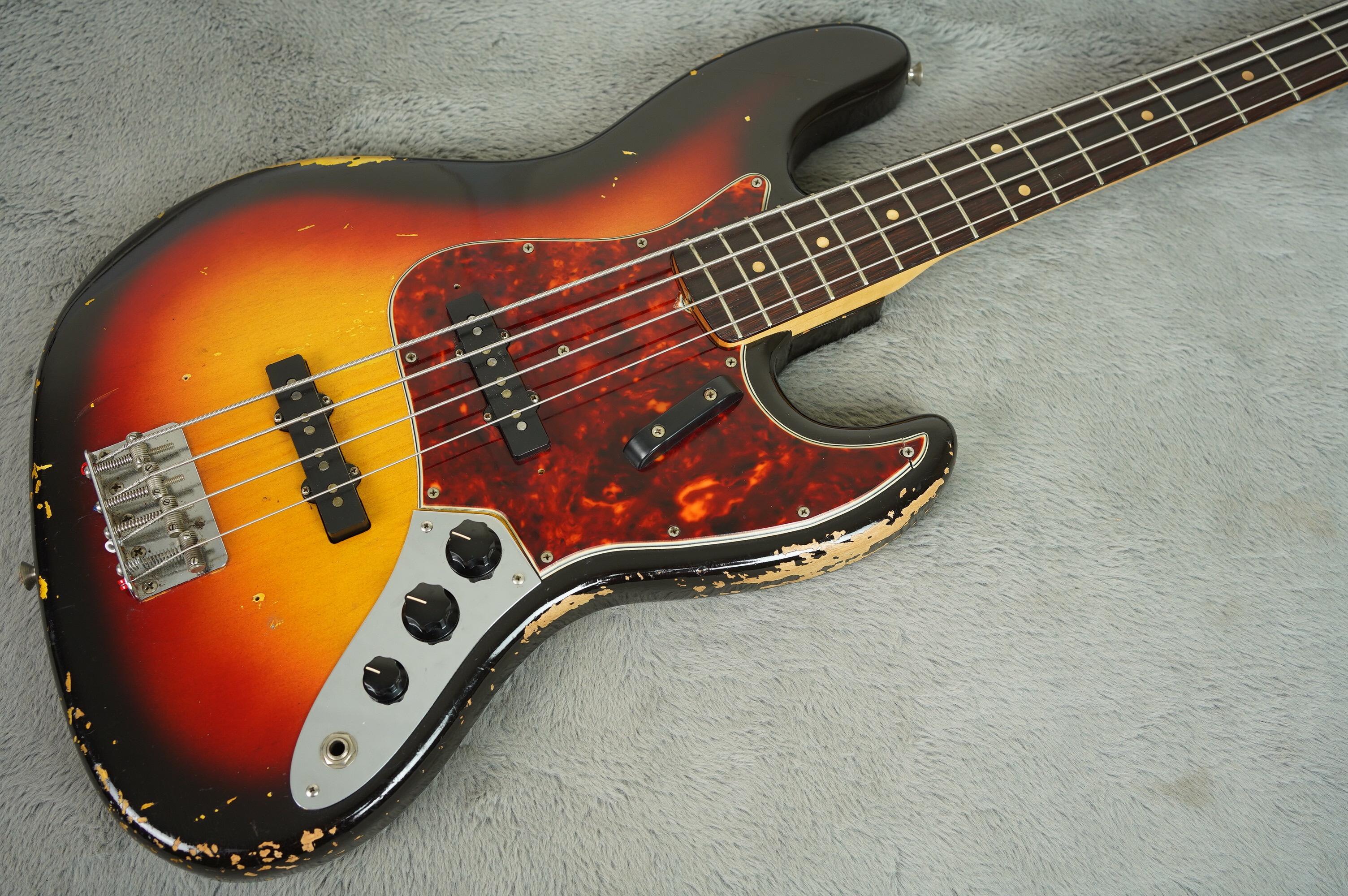 1964 Fender Jazz Bass Sunburst + OHSC