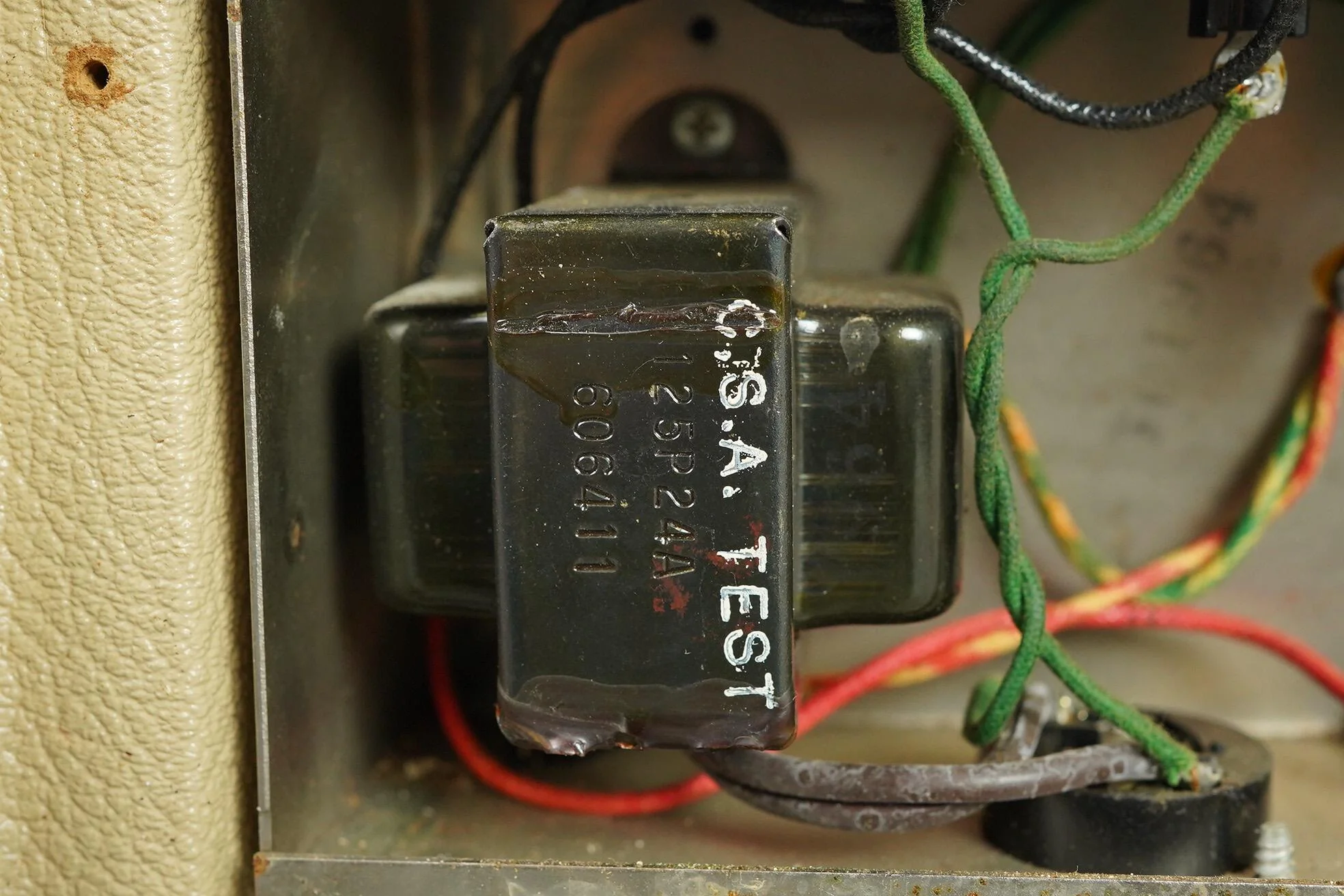 1964 Fender Reverb Unit, White Tolex - Image 16