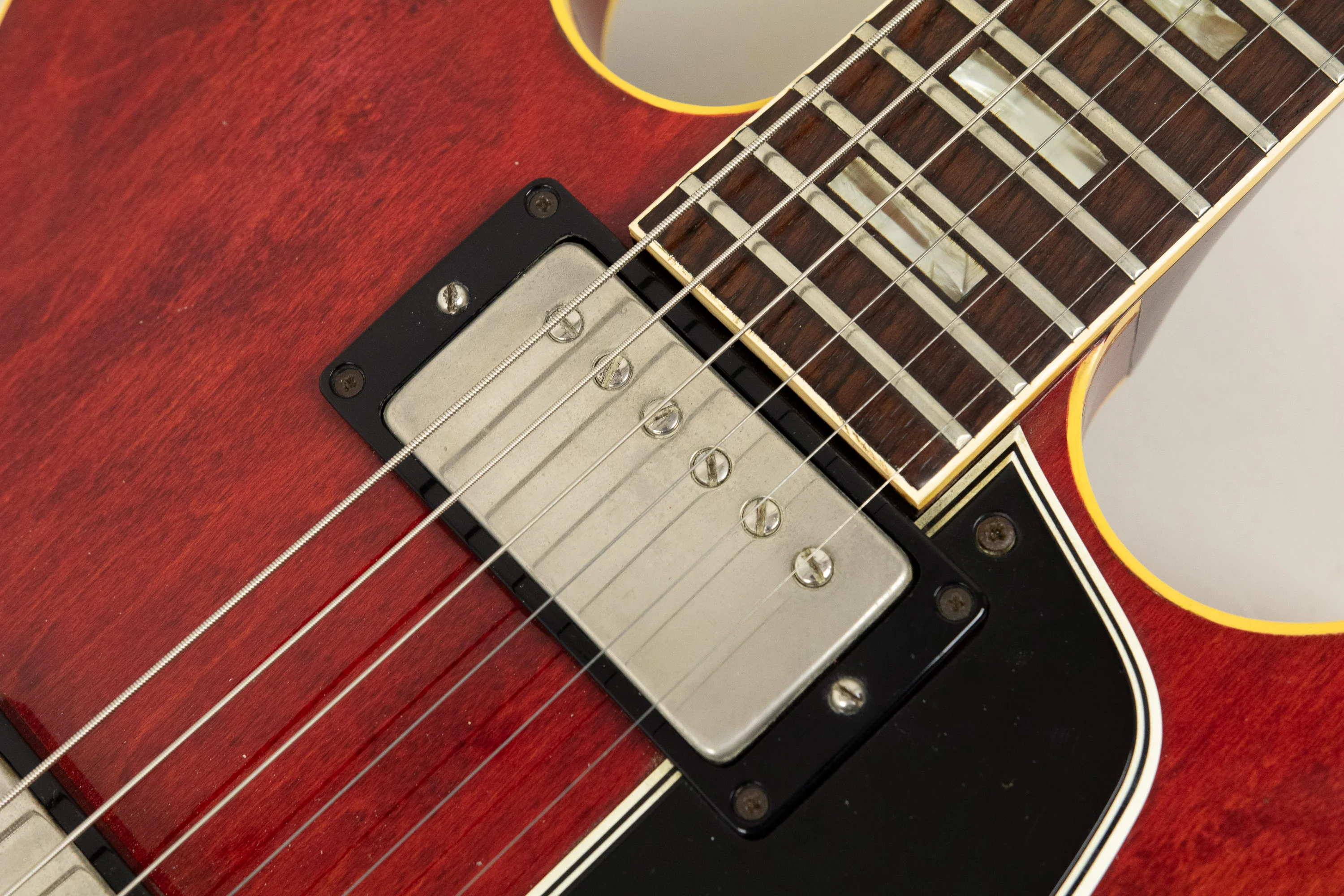 1964 Gibson ES-335 TDC Bigsby, Cherry - Image 11