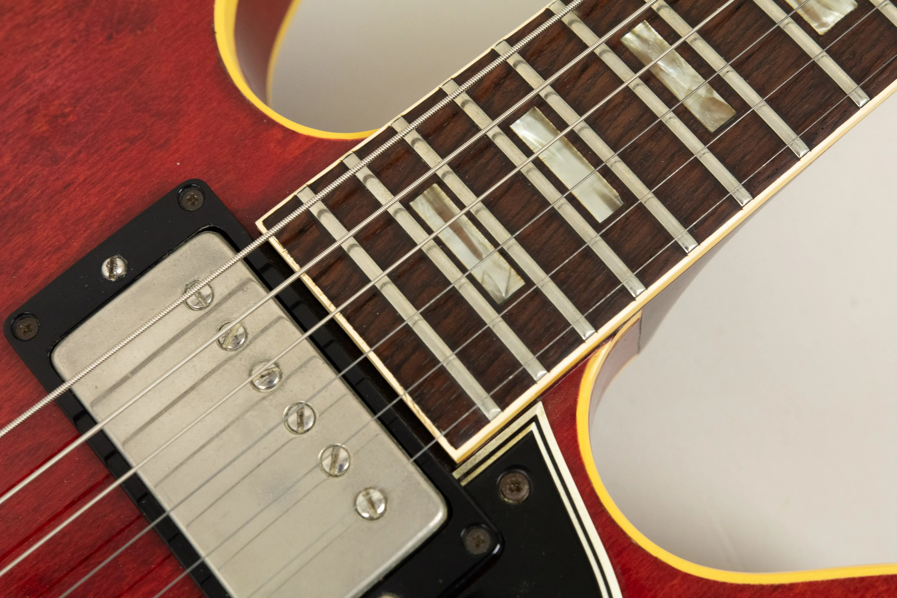 1964 Gibson ES-335 TDC Bigsby, Cherry - Image 8