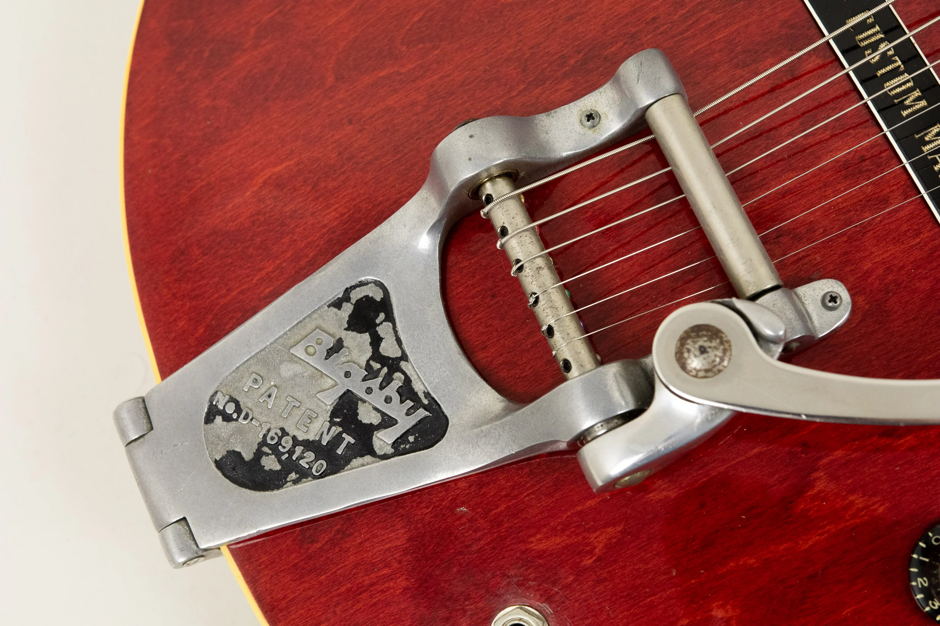 1964 Gibson ES-335 TDC Bigsby, Cherry - Image 9