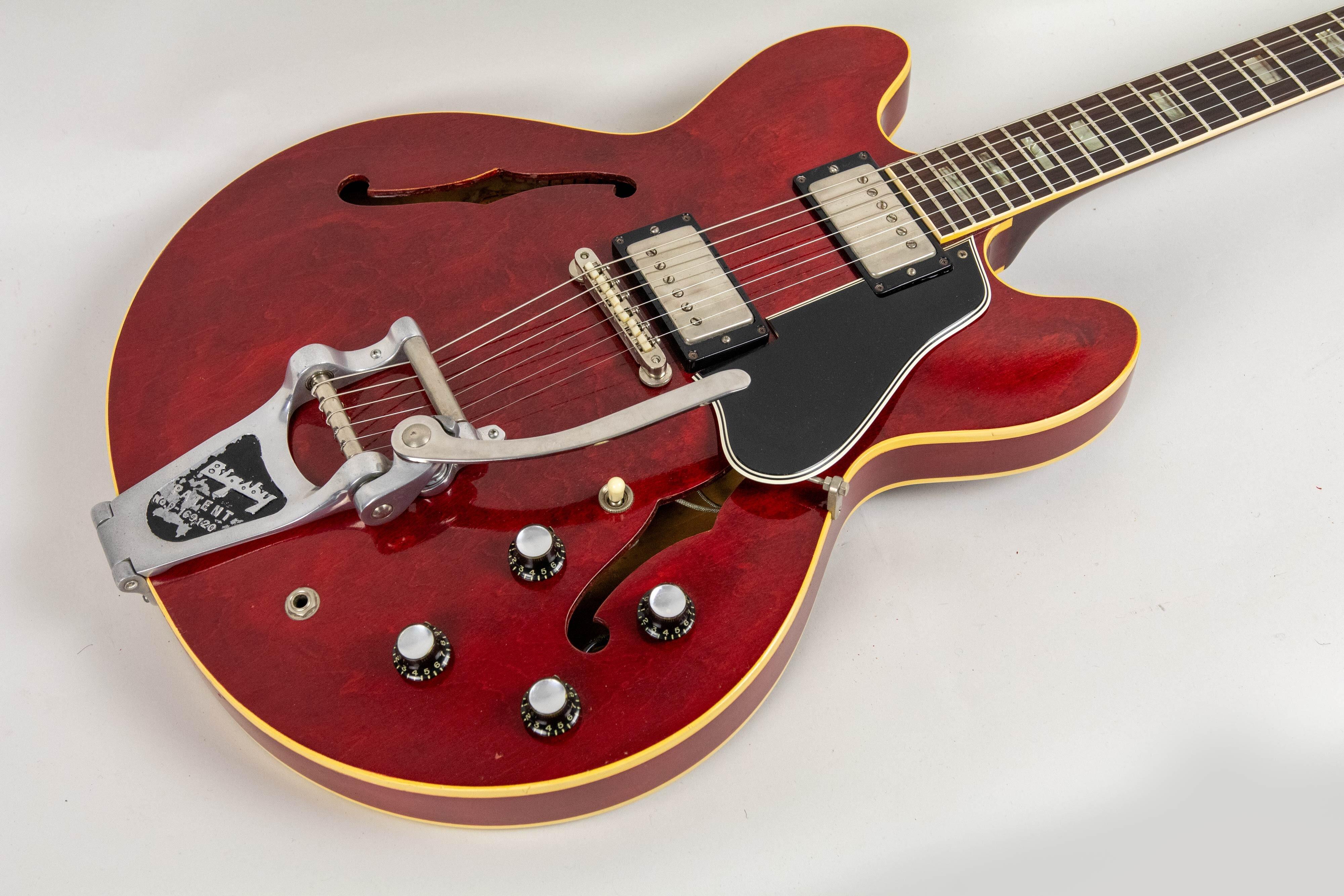 1964 Gibson ES-335 TDC, Cherry, Bigsby + OHSC - Image 2