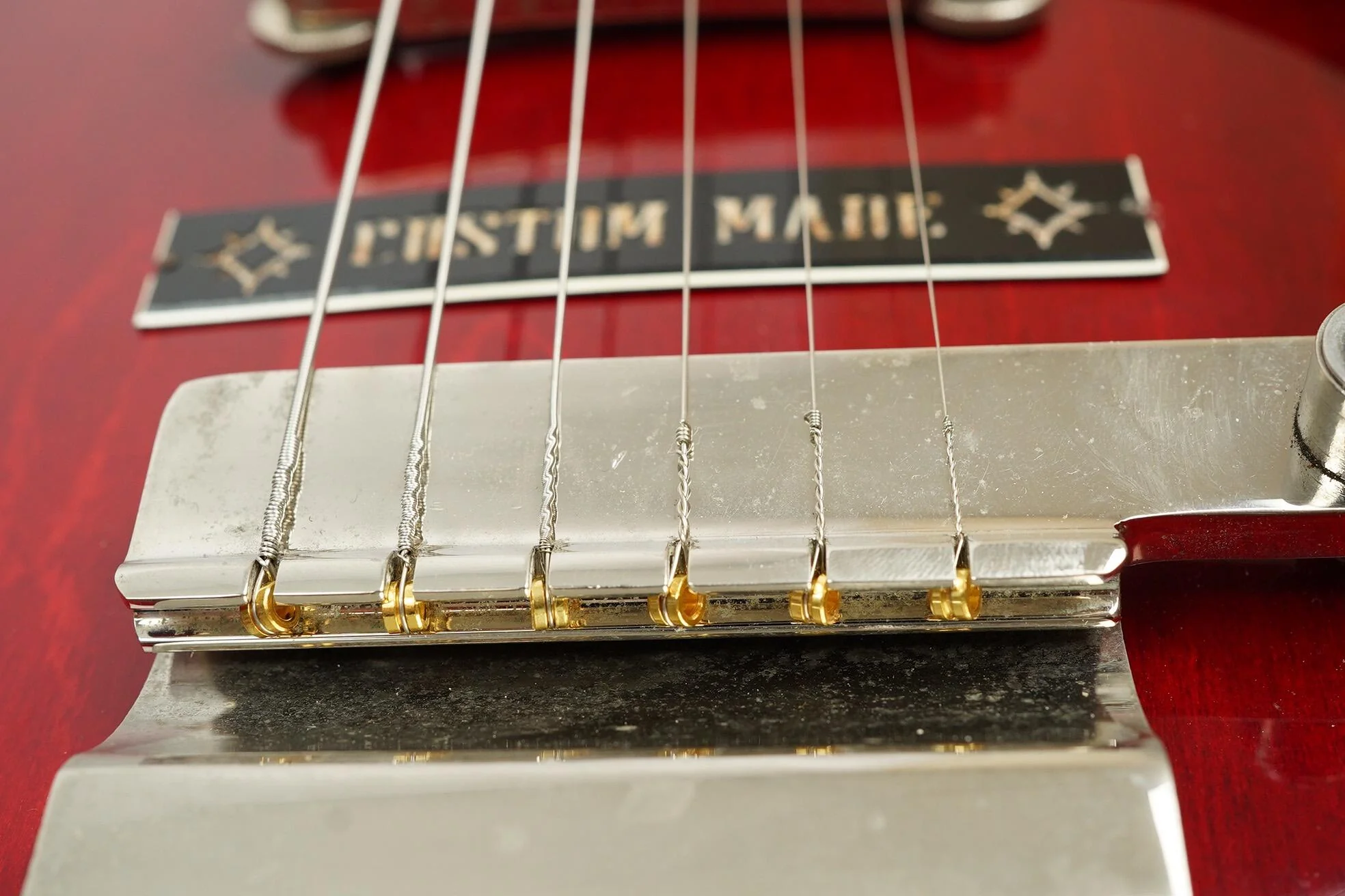 1964 Gibson ES-335 TDC Maestro, Cherry - Image 11