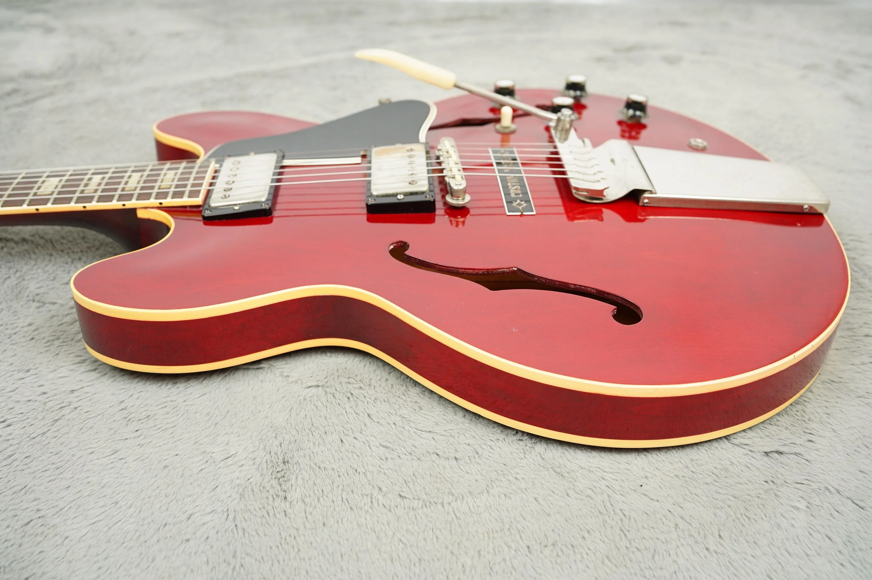 1964 Gibson ES-335 TDC Maestro, Cherry - Image 25