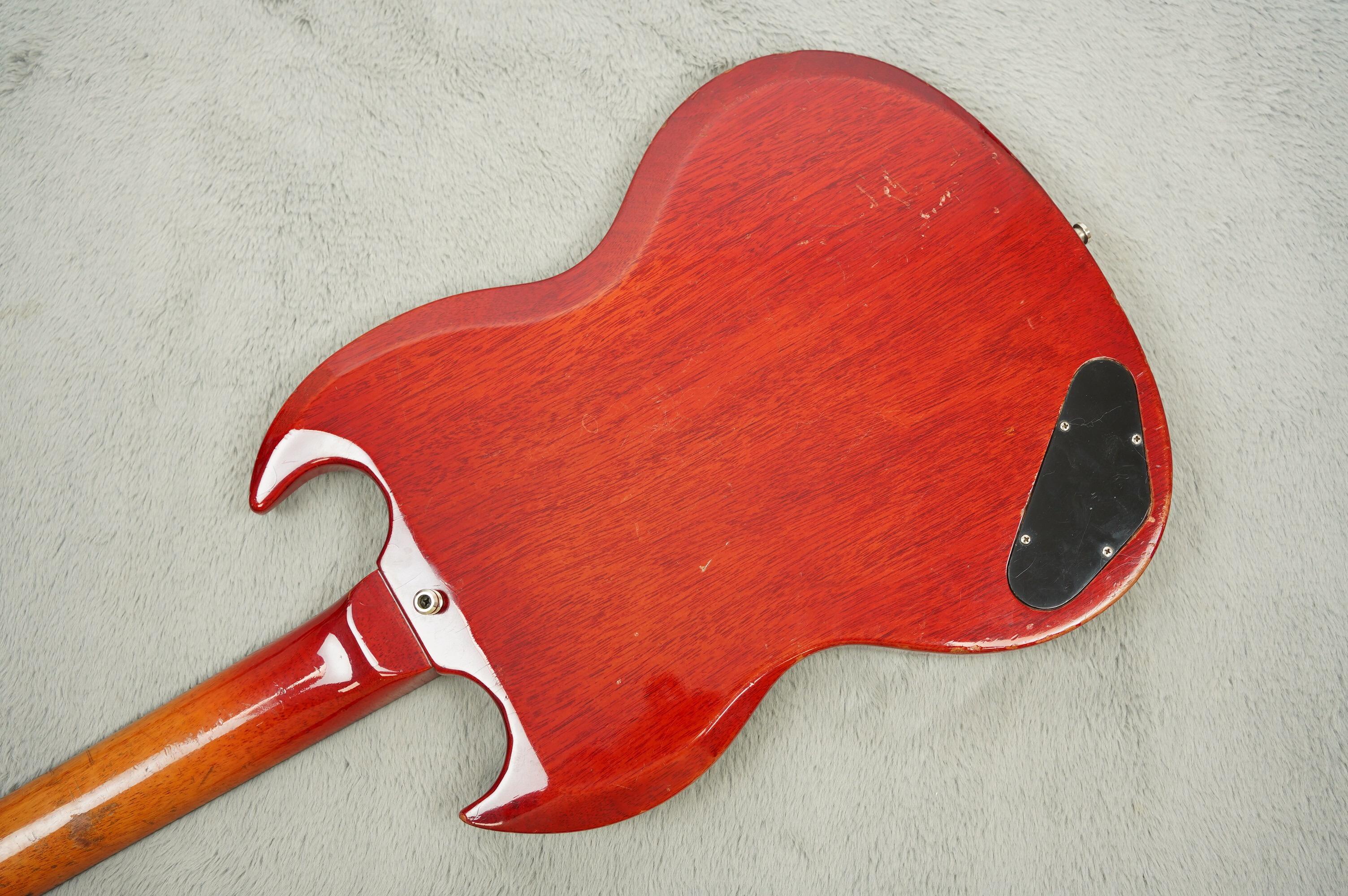 1964 Gibson SG Junior, Cherry ex-Neol Davies/Roger Lomas - Image 34