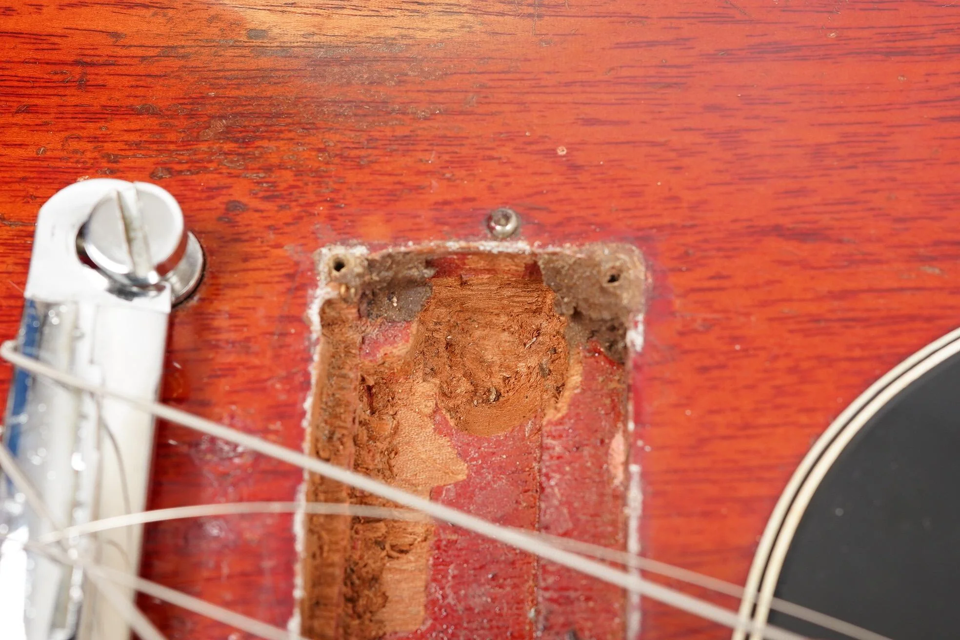 1964 Gibson SG Junior, Cherry ex-Neol Davies/Roger Lomas - Image 47