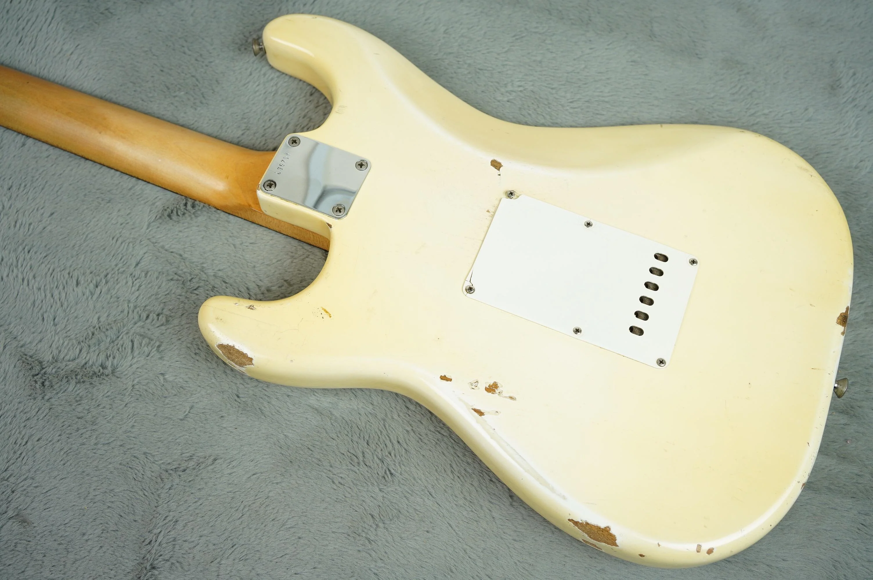 1964 Fender Stratocaster, Korina Body, Olympic White - One Owner + OHSC - Image 11
