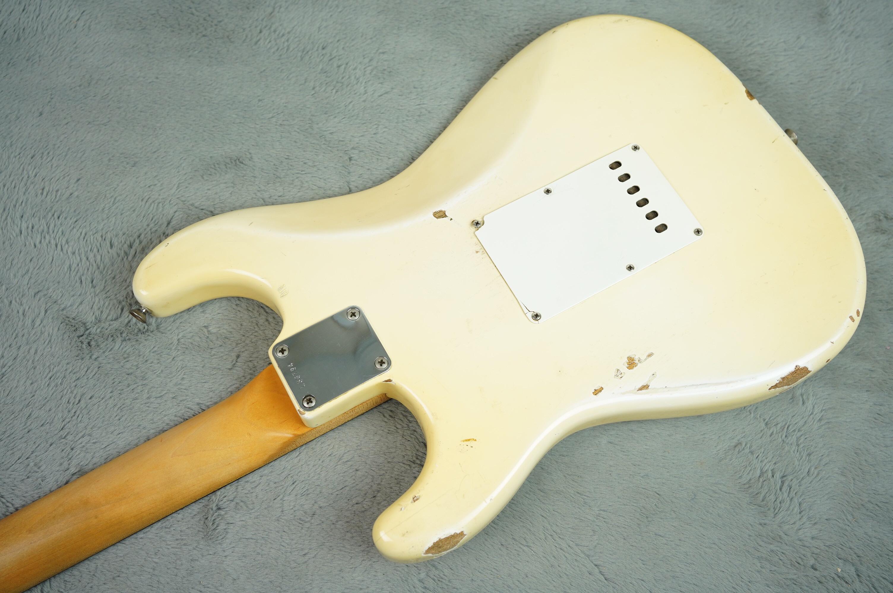 1964 Fender Stratocaster, Korina Body, Olympic White - One Owner + OHSC - Image 12