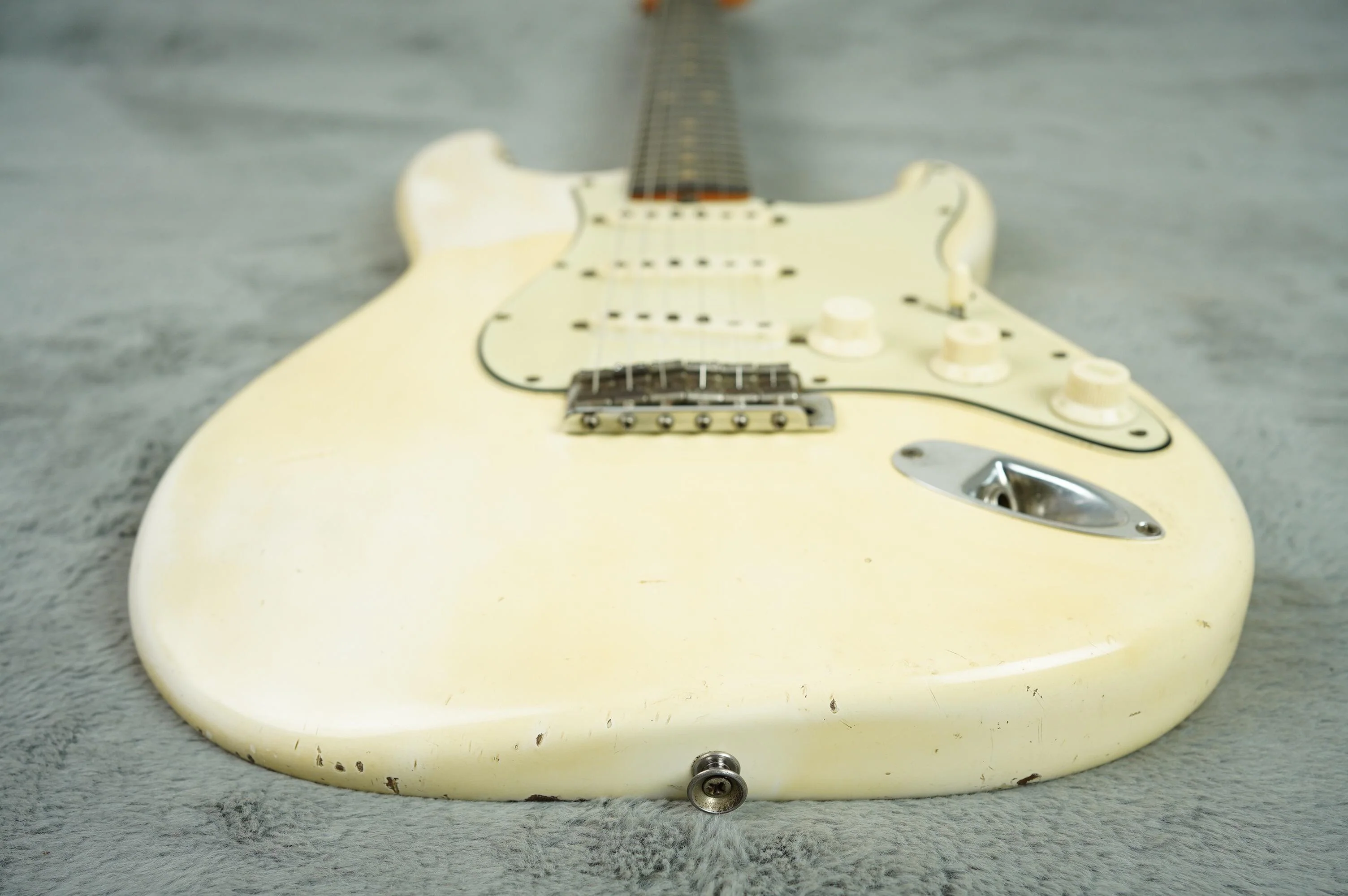 1964 Fender Stratocaster, Korina Body, Olympic White - One Owner + OHSC - Image 14