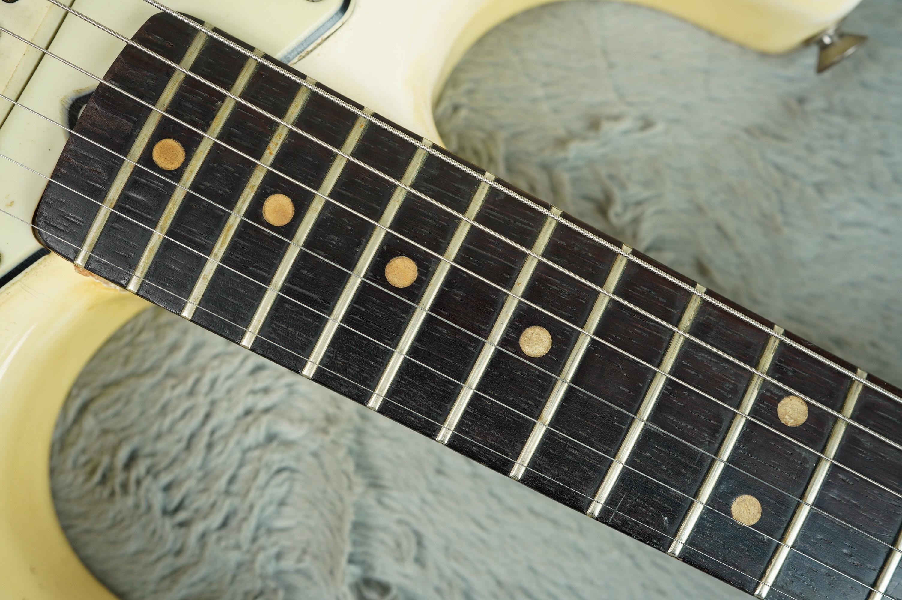 1964 Fender Stratocaster, Korina Body, Olympic White - One Owner + OHSC - Image 17