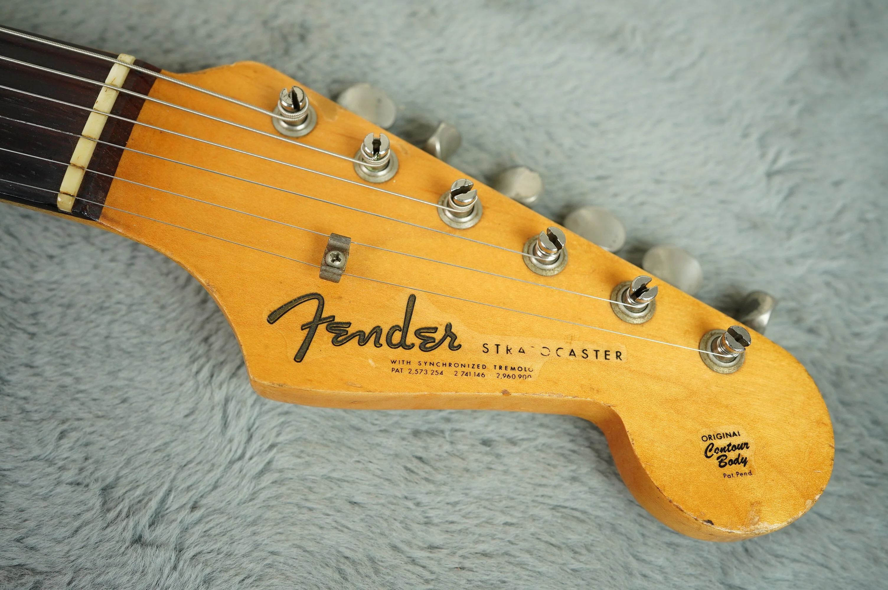 1964 Fender Stratocaster, Korina Body, Olympic White - One Owner + OHSC - Image 20