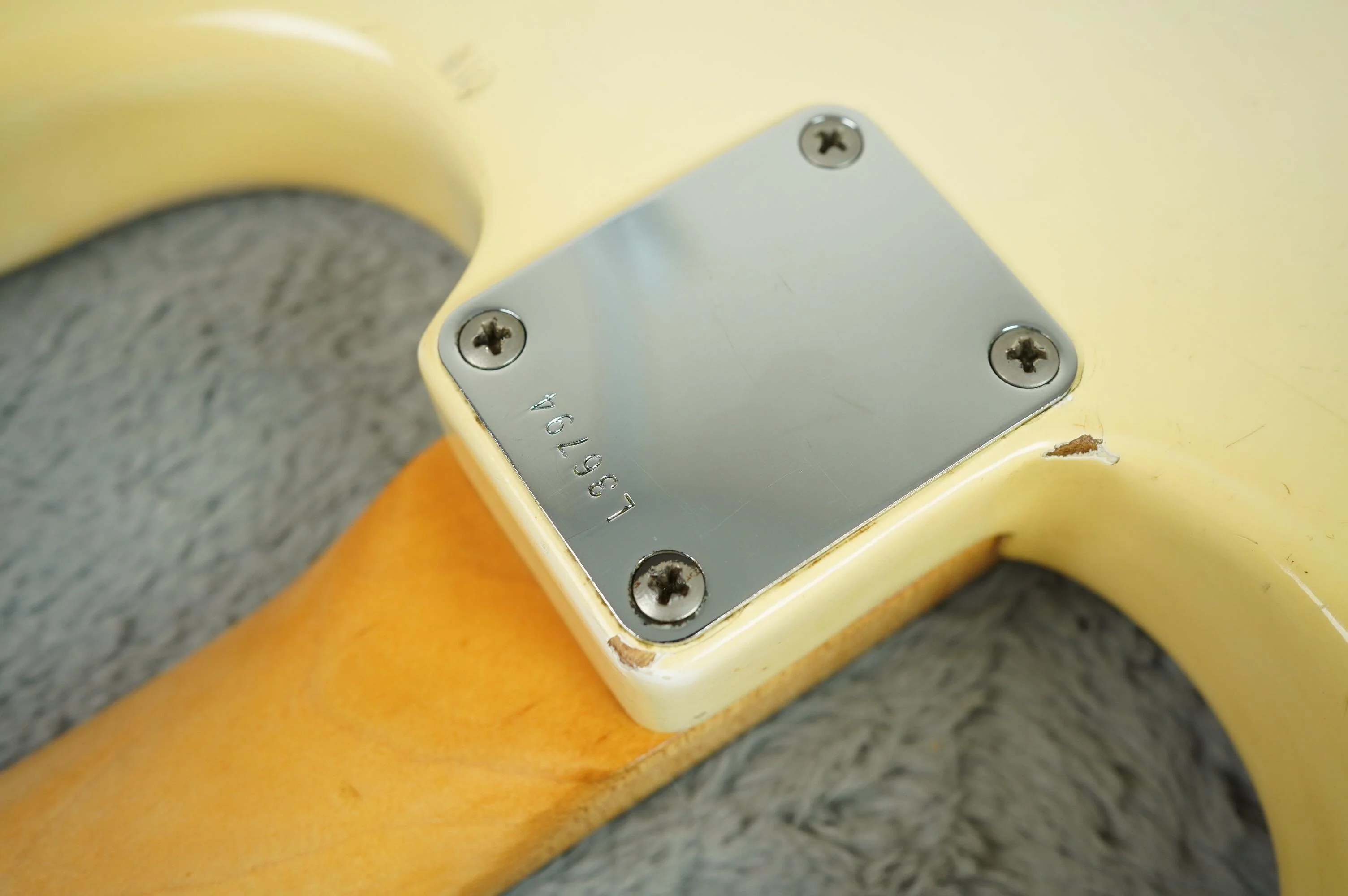 1964 Fender Stratocaster, Korina Body, Olympic White - One Owner + OHSC - Image 21