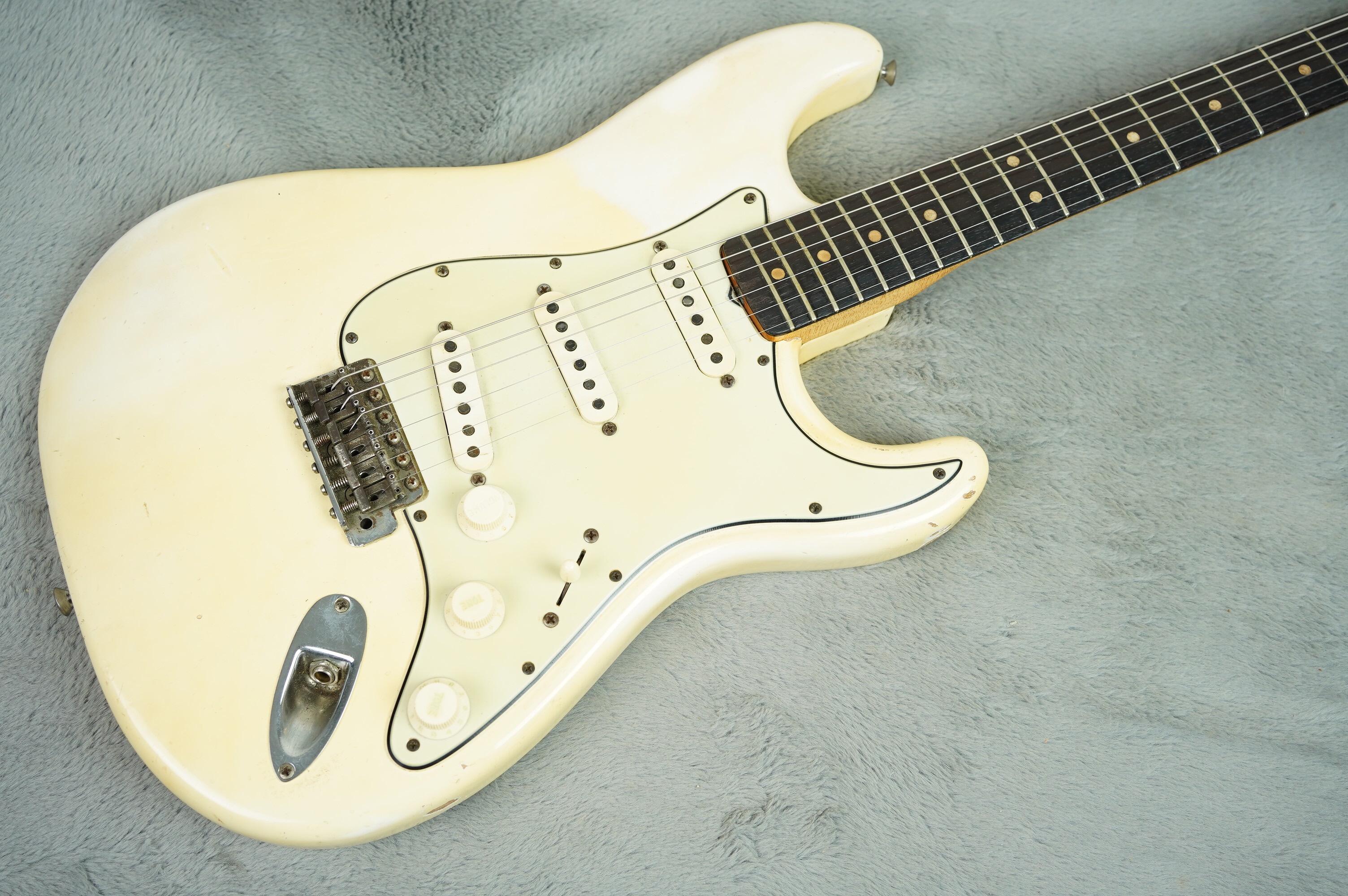 1964 Fender Stratocaster, Korina Body, Olympic White - One Owner + OHSC - Image 9
