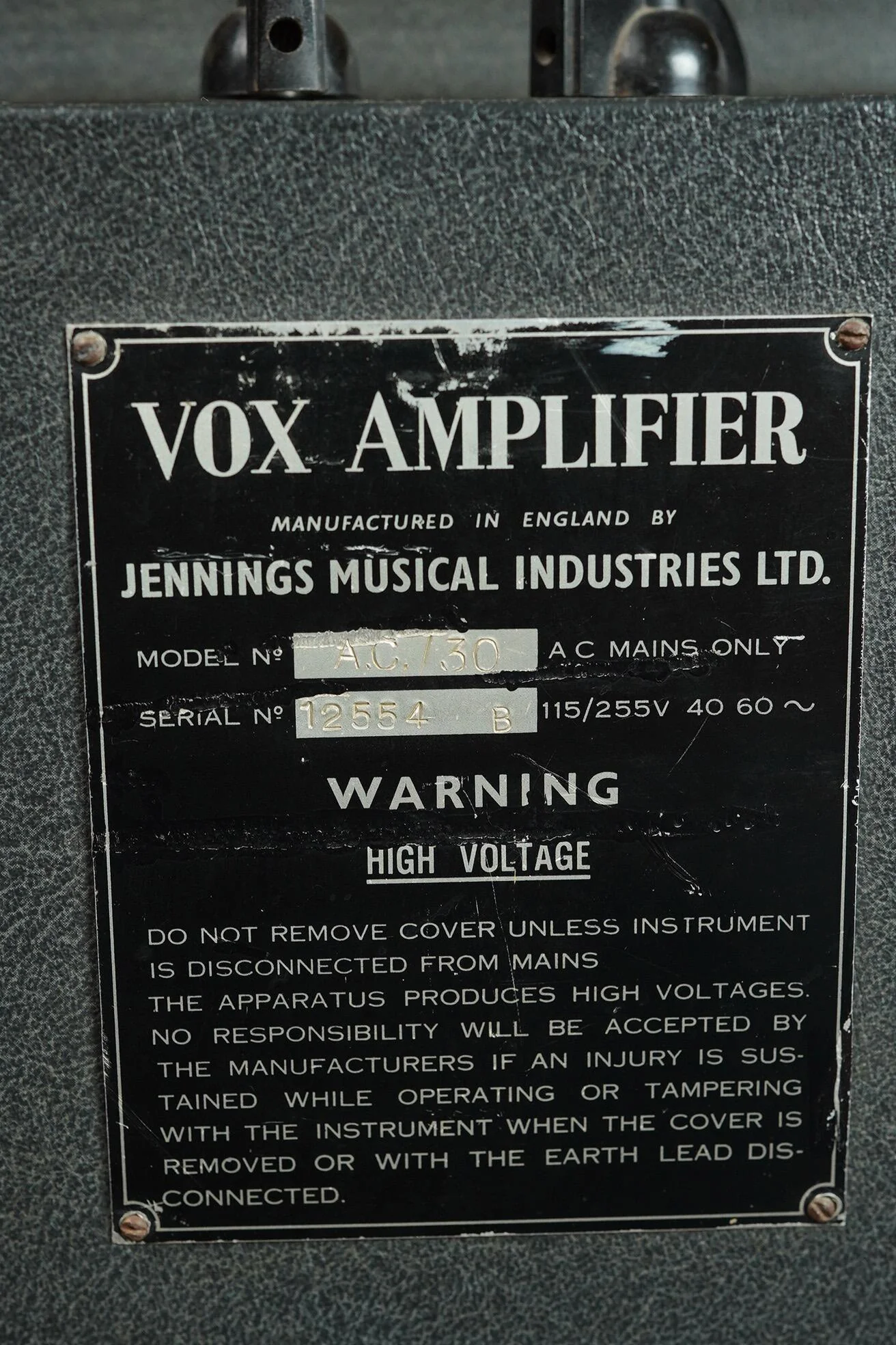 1964 Vox AC-30/6 Bass - Image 22
