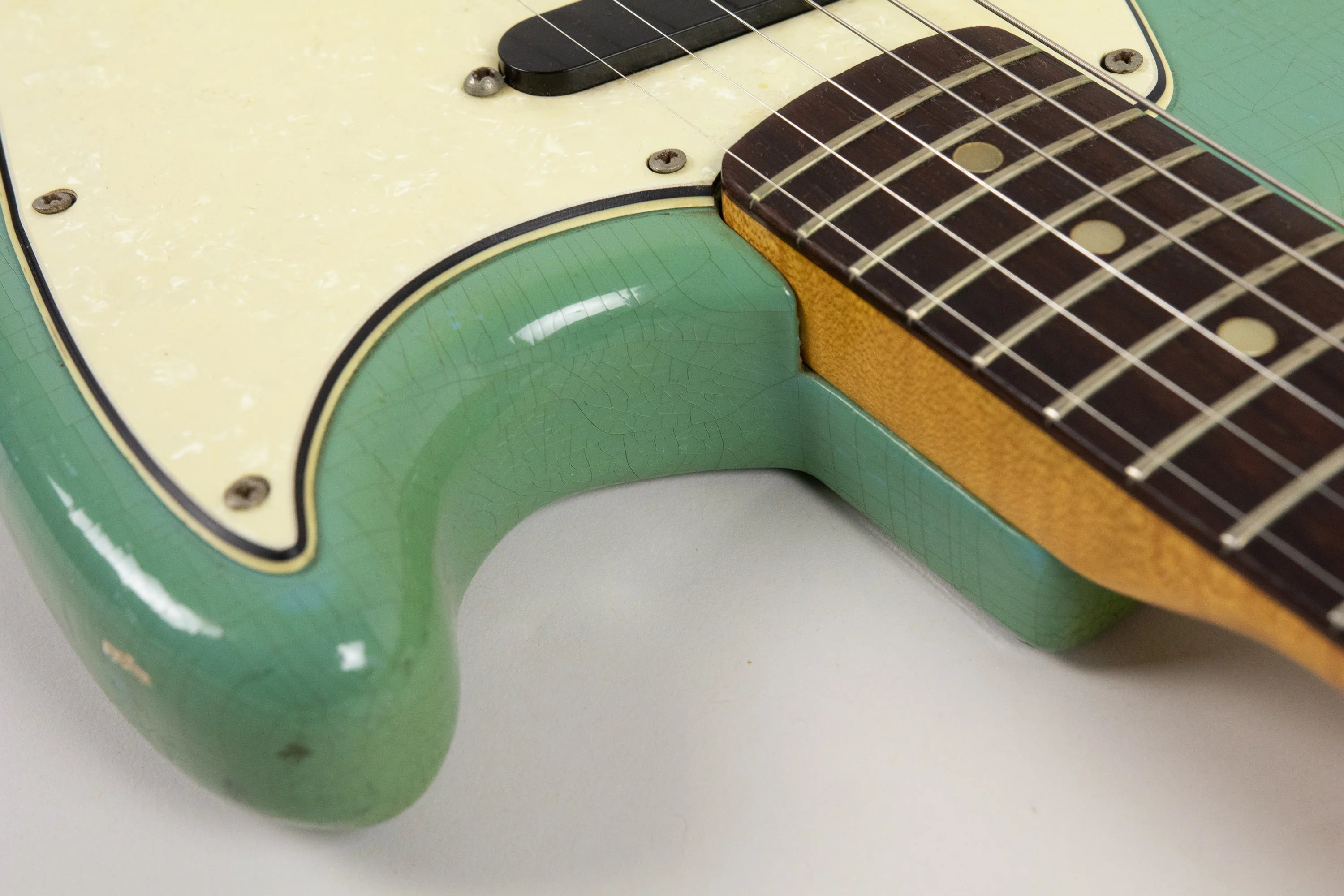 1965 Fender Musicmaster II, Blue - Image 30
