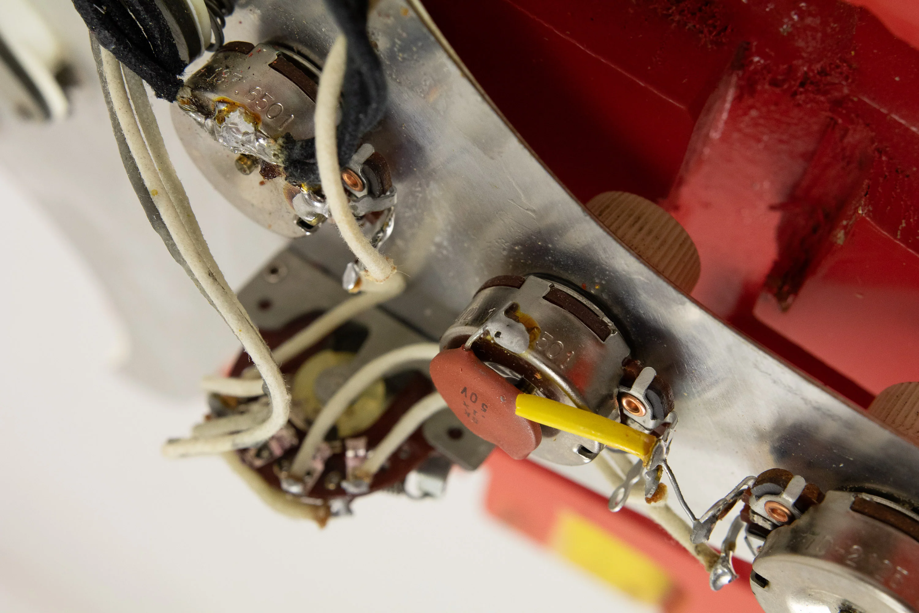 1965 Fender Stratocaster, Fiesta Red - Image 44
