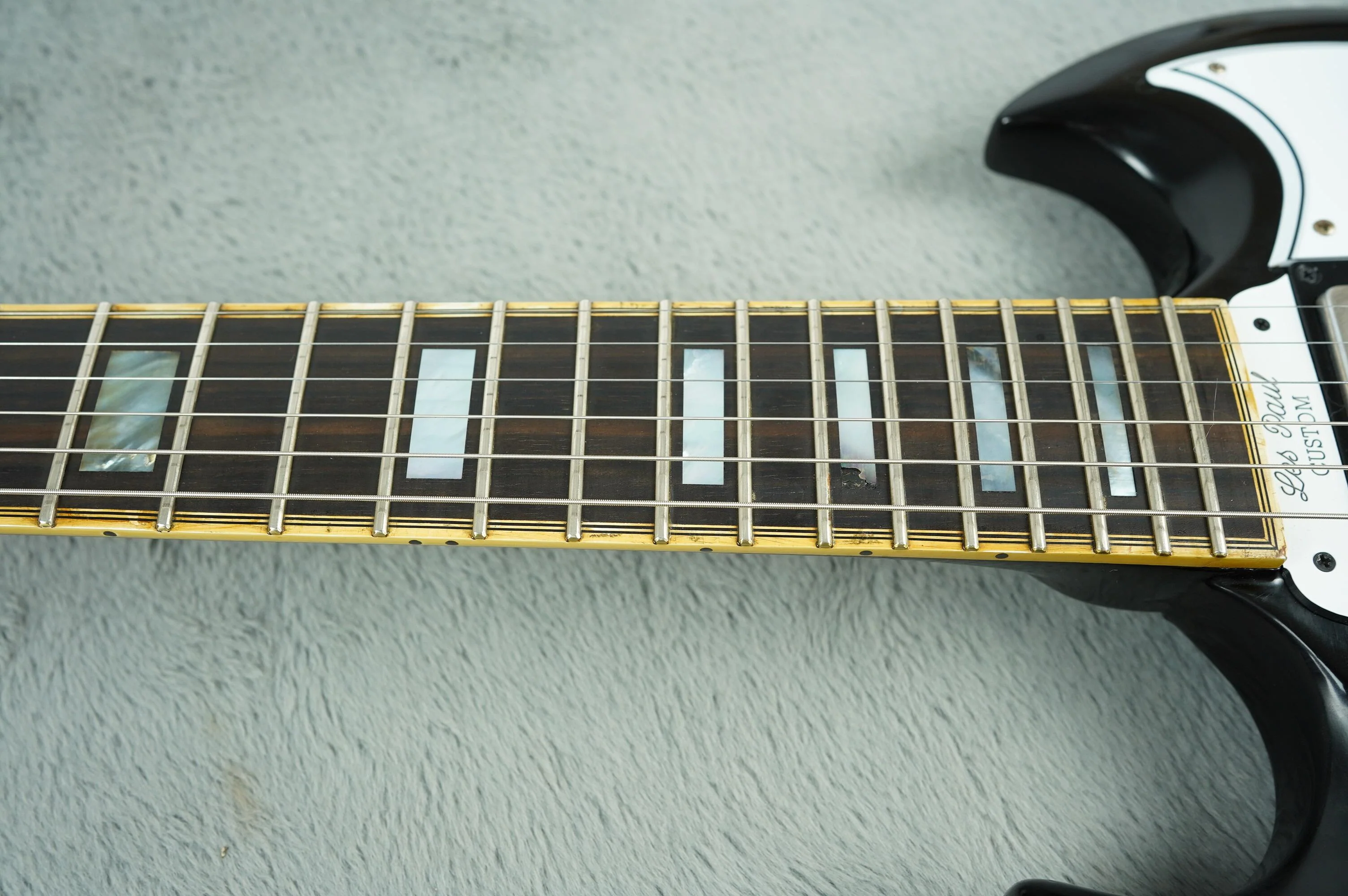 1965 Gibson SG Custom, Refin Black + HSC - Image 27