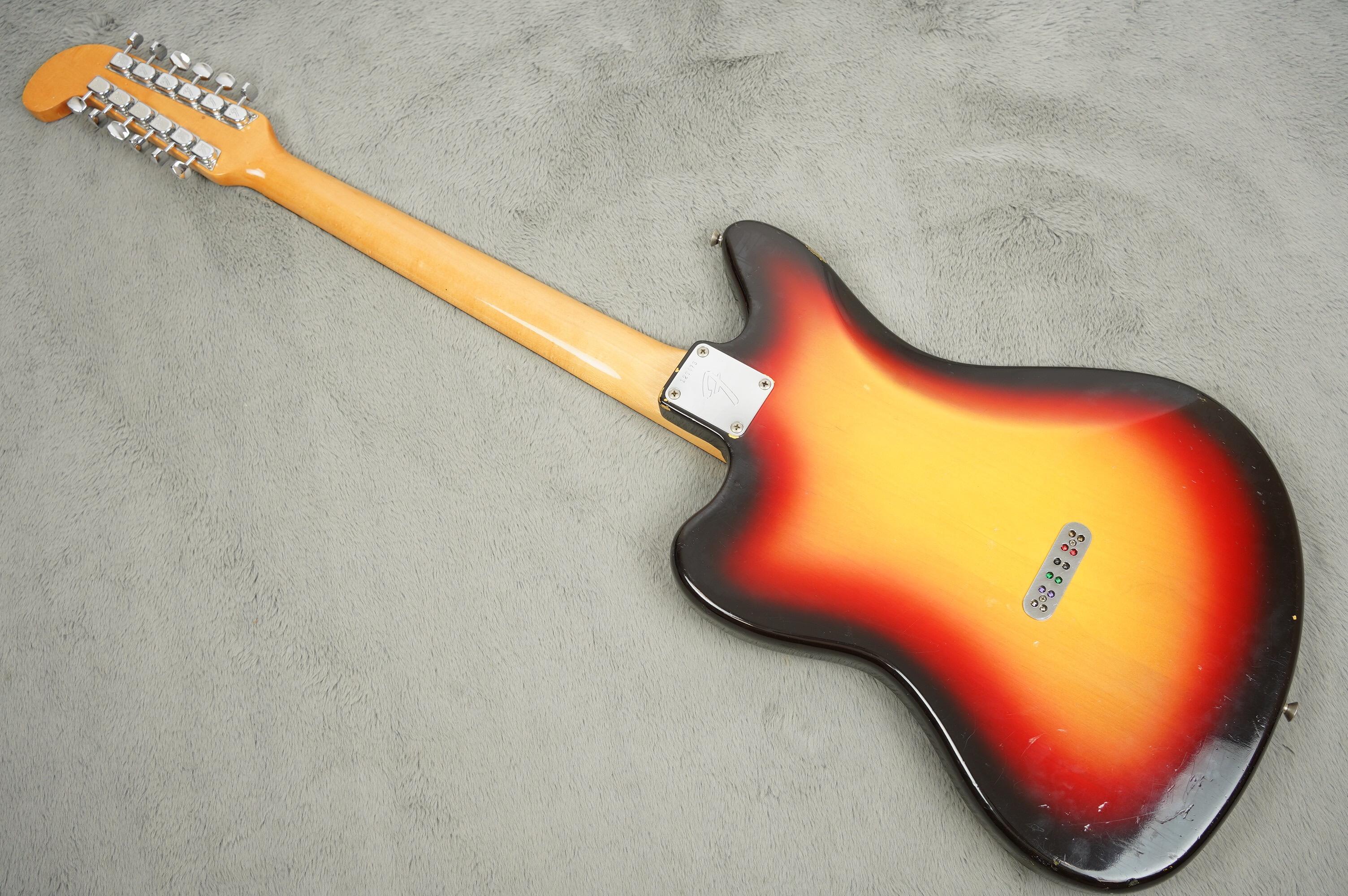 1966 Fender Electric XII, Sunburst + OHSC - Image 21
