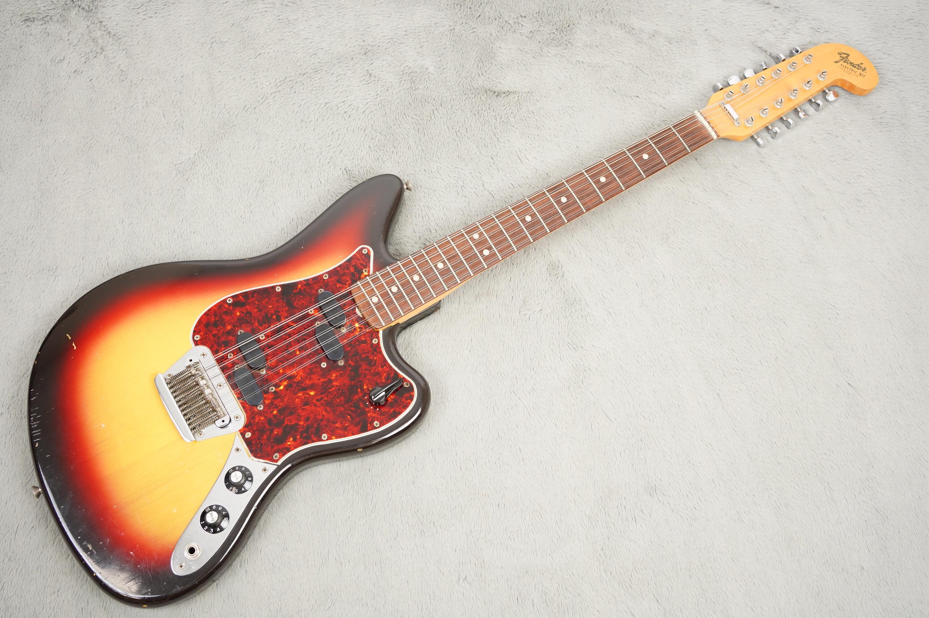 1966 Fender Electric XII, Sunburst + OHSC - Image 3