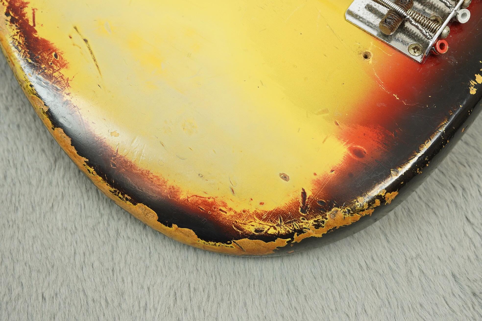 1966 Fender Precision Bass, Sunburst - Image 17