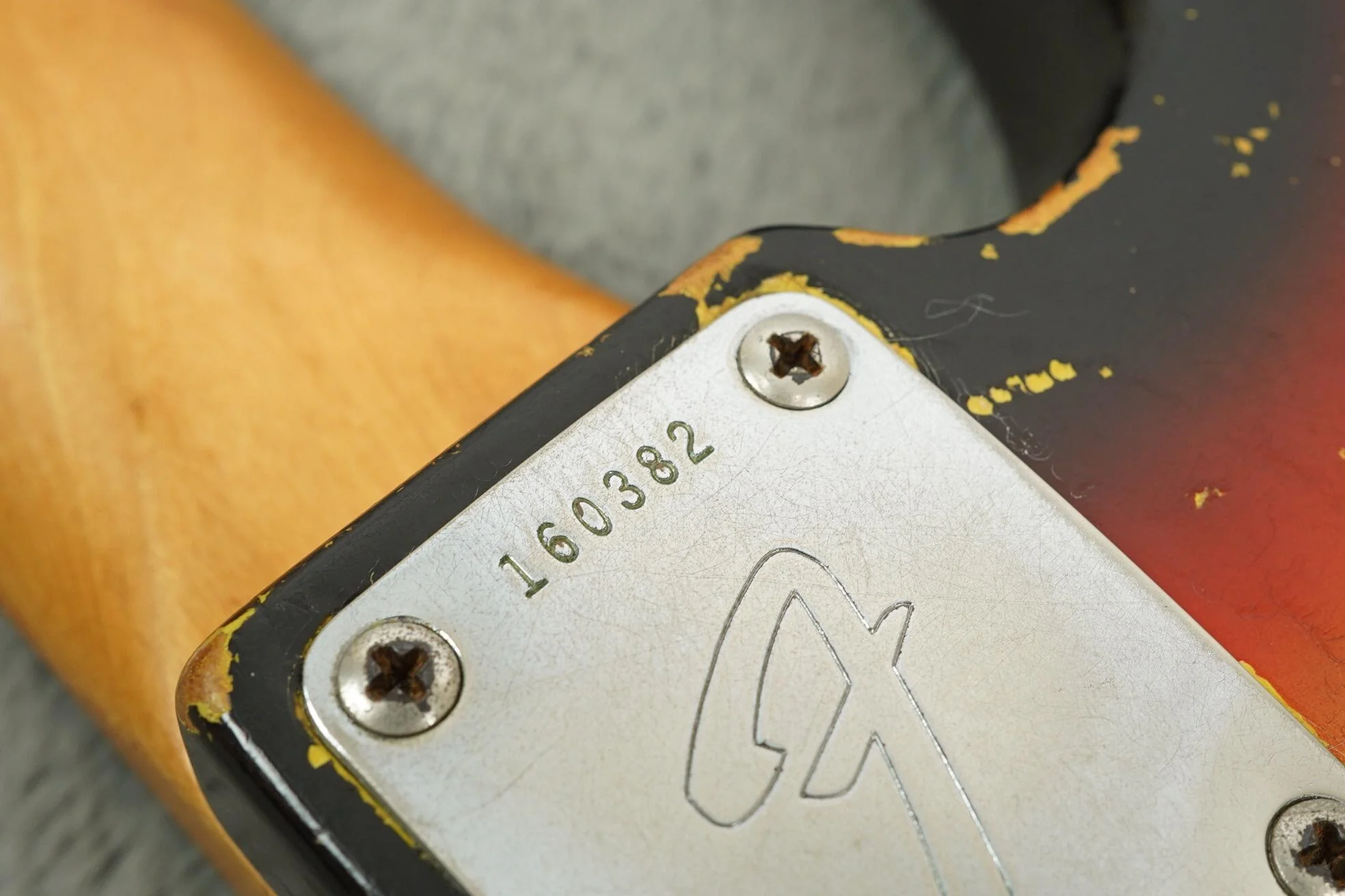 1966 Fender Precision Bass, Sunburst - Image 34