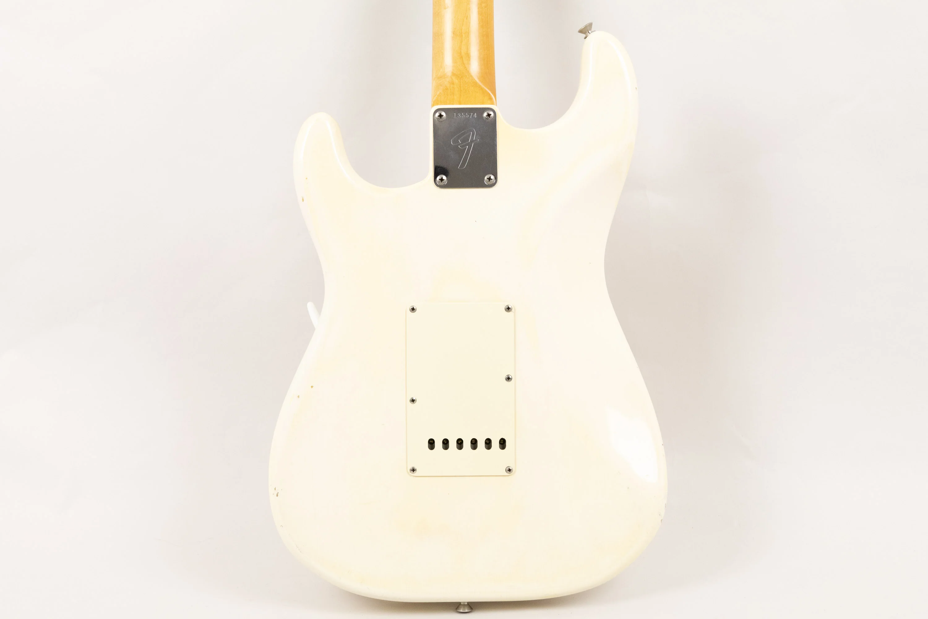 1966 Fender Stratocaster, Olympic White Refin - Image 2